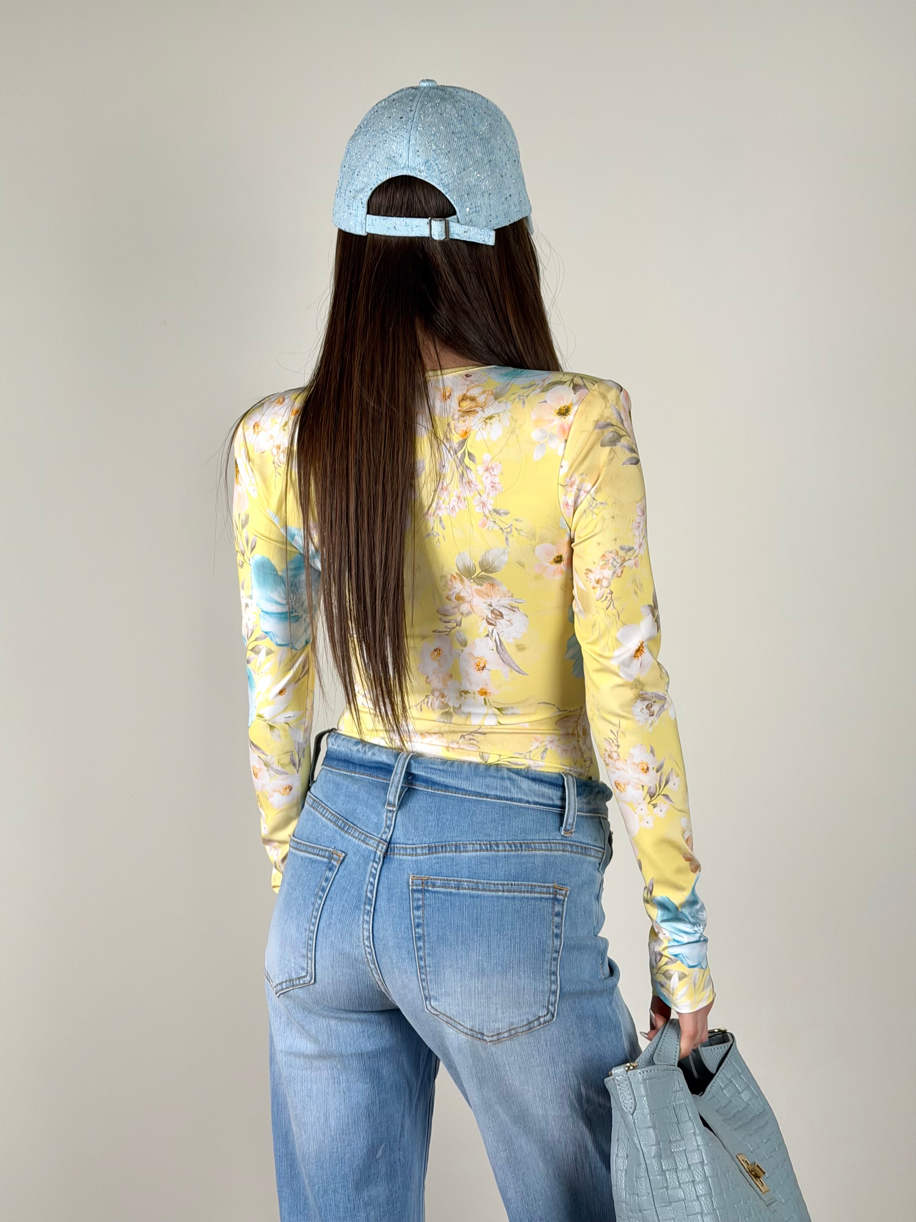 Maglia primavera gialla