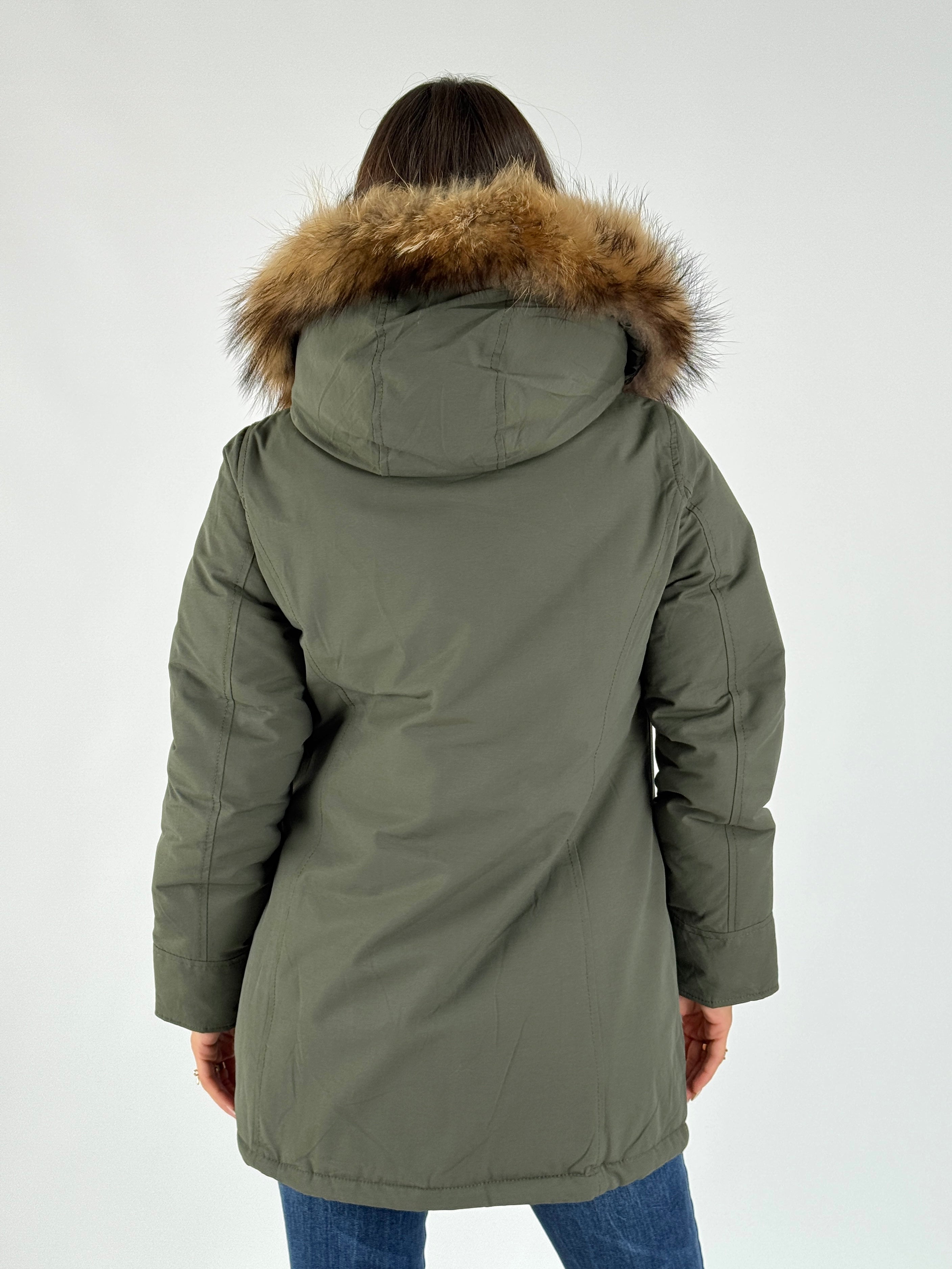 Giaccone Parka verde