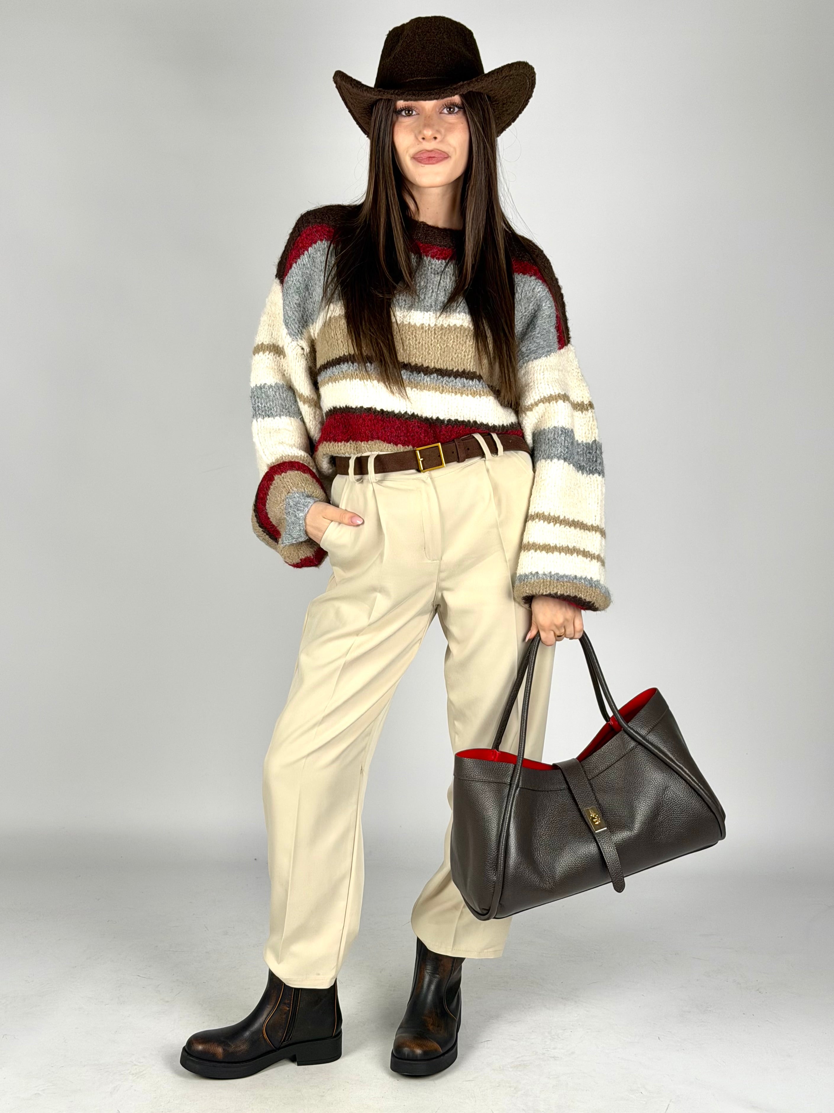 Pantalone Rachel beige