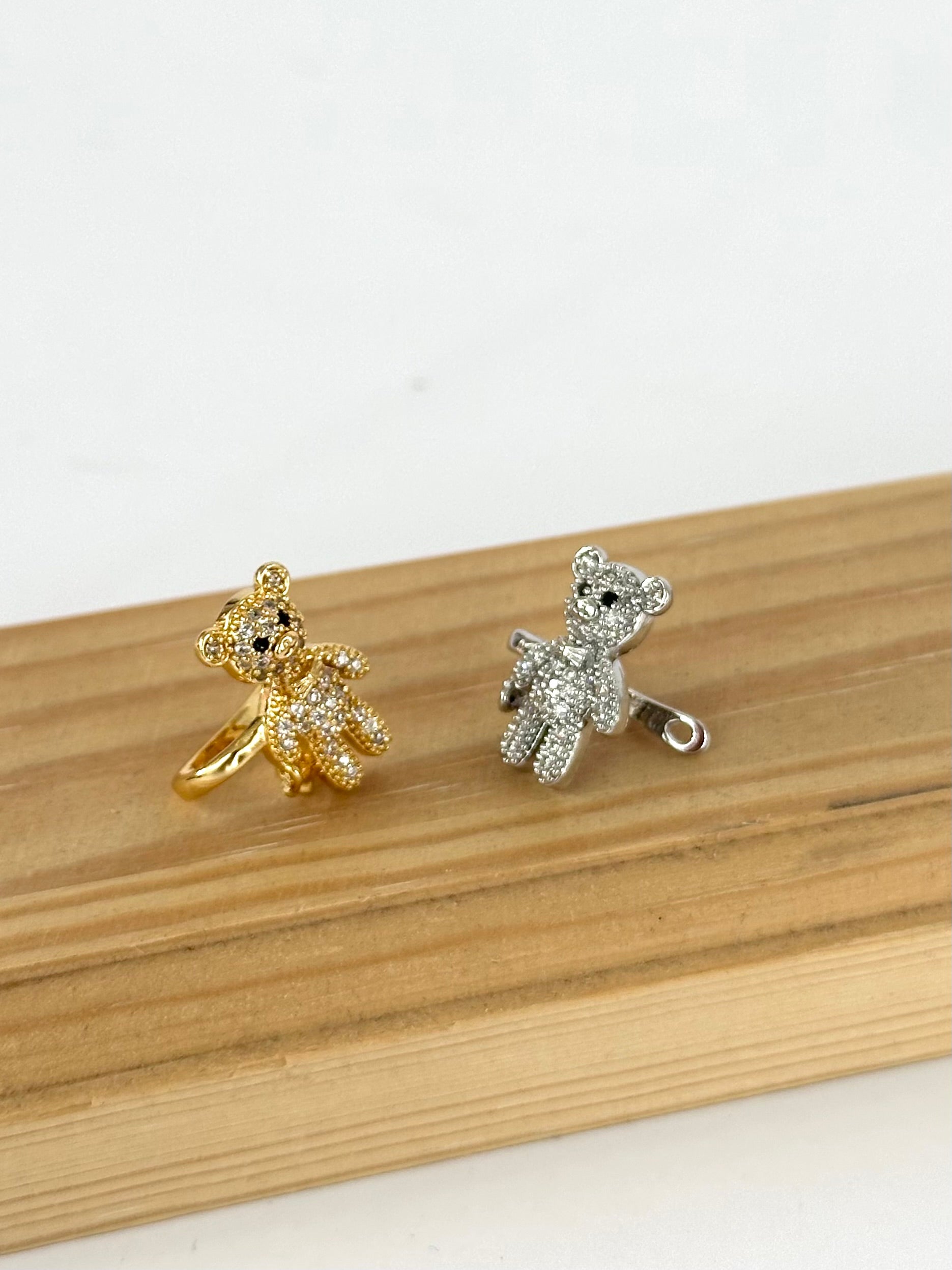 Maxi earcuff Teddy zirconato
