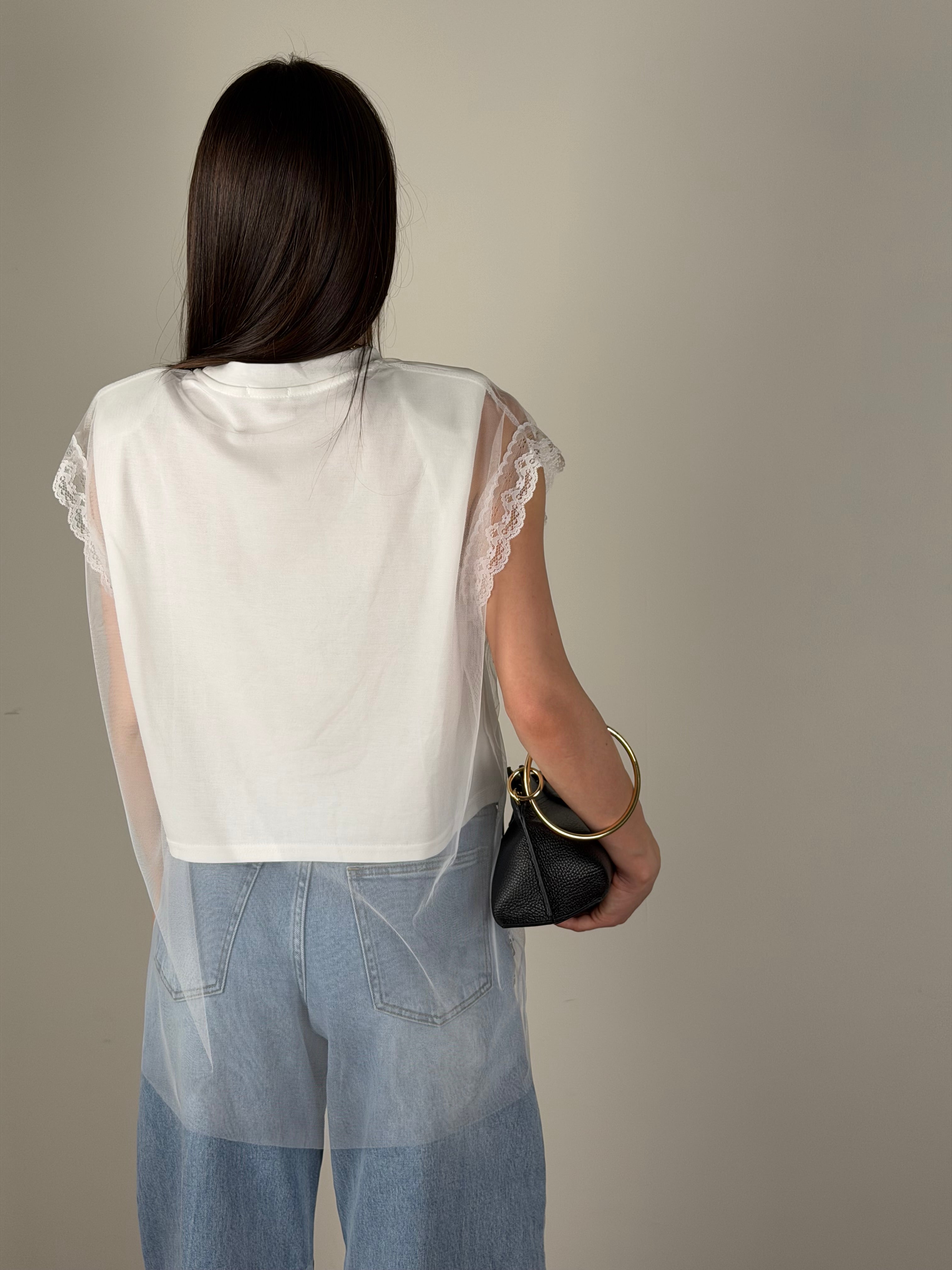 Maglia LEMON bianca