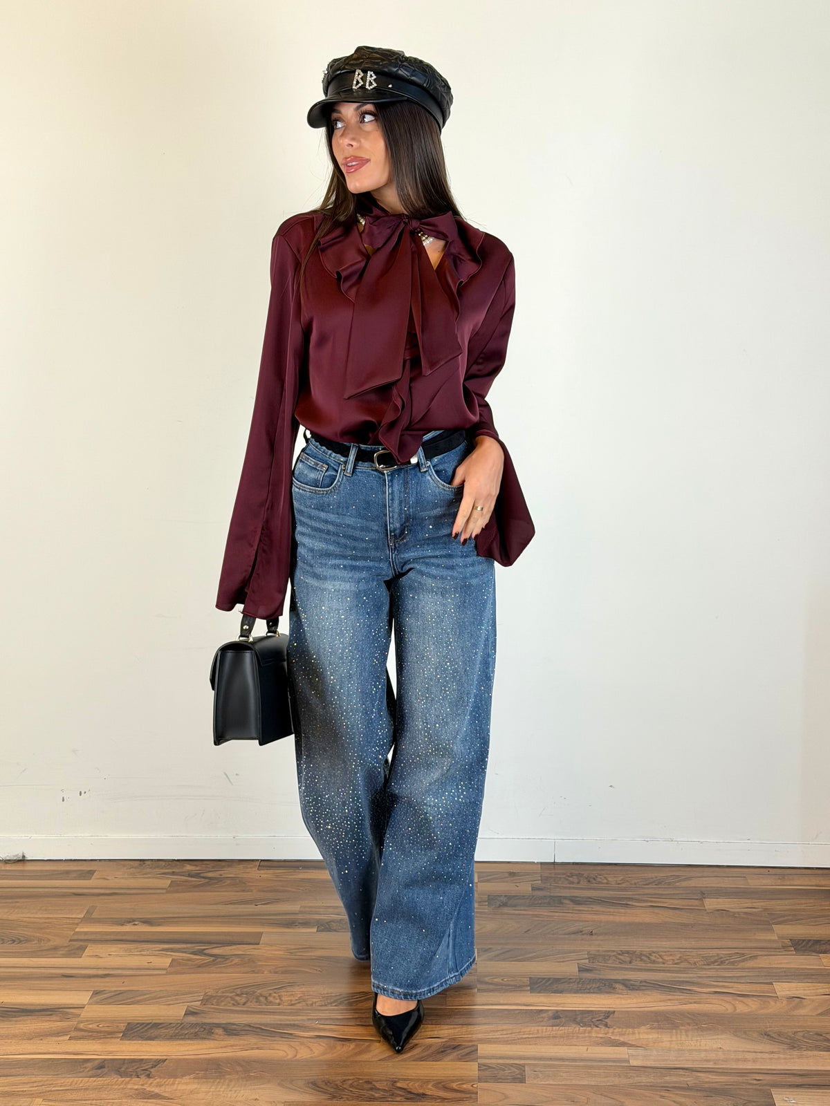 Jeans Flare blu