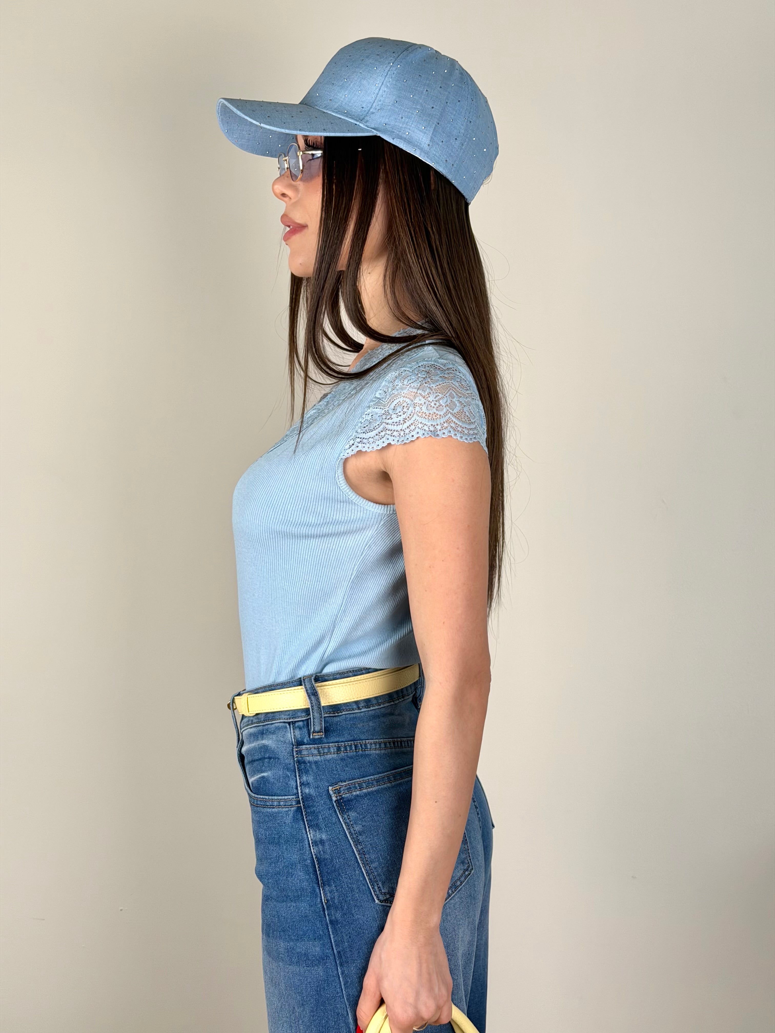 Maglia Melany celeste