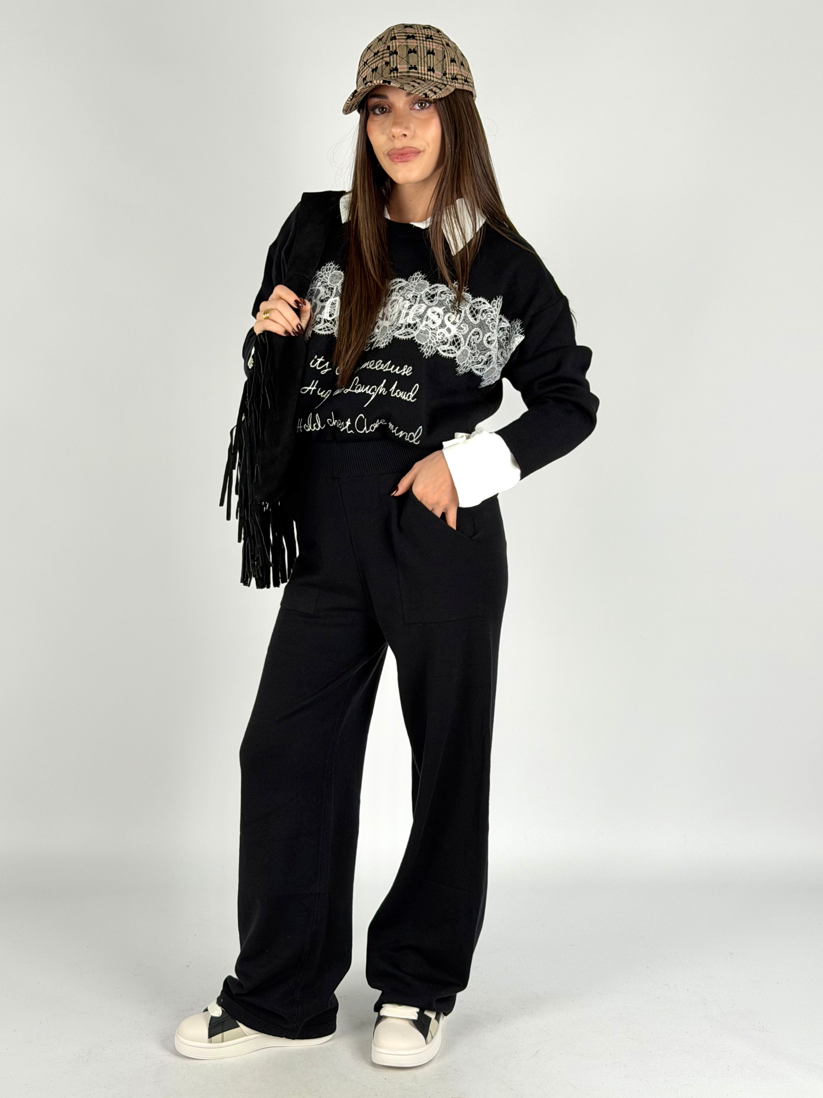 Tuta sportiva Susy nera