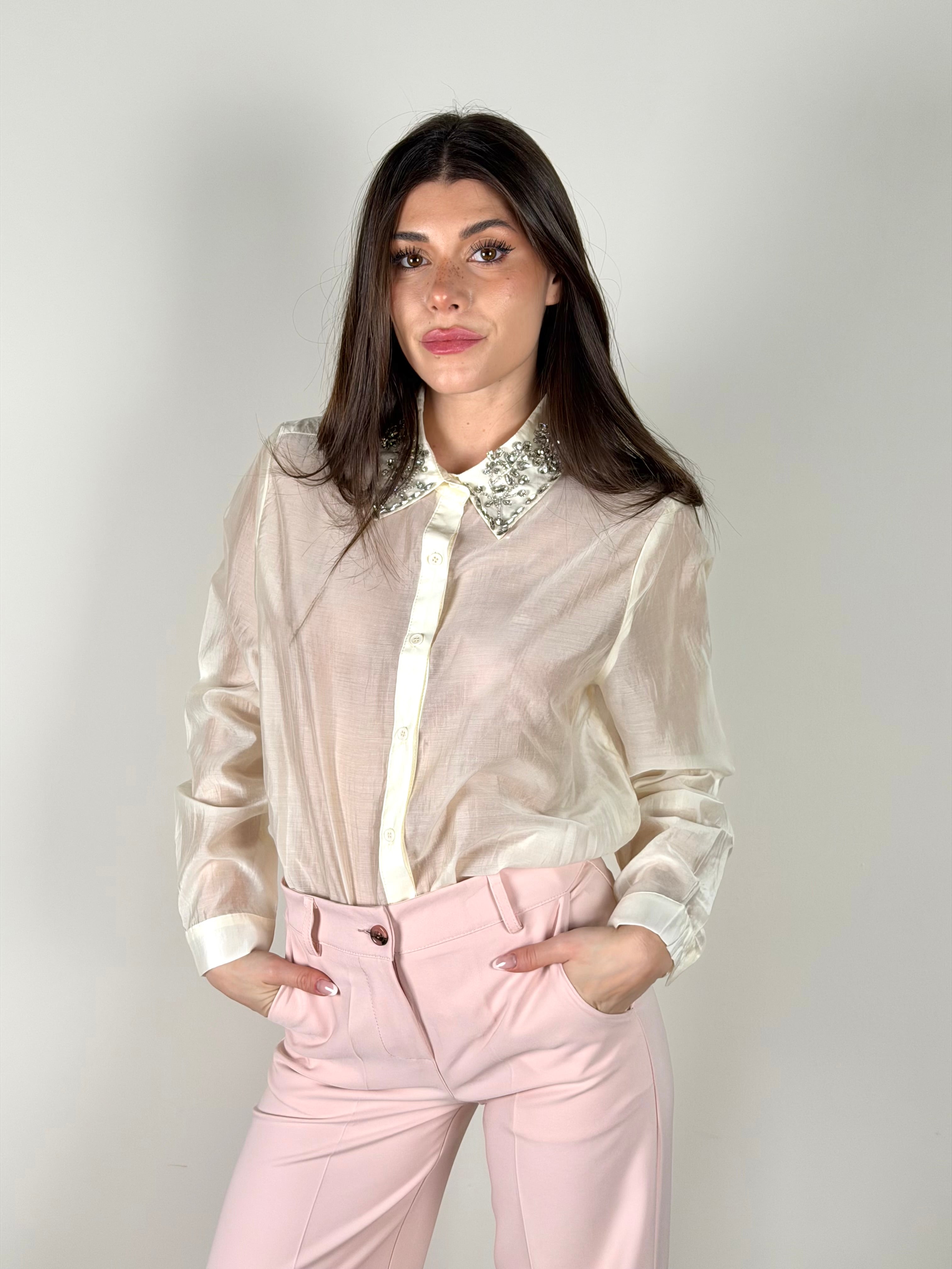 Camicia Spring gialla