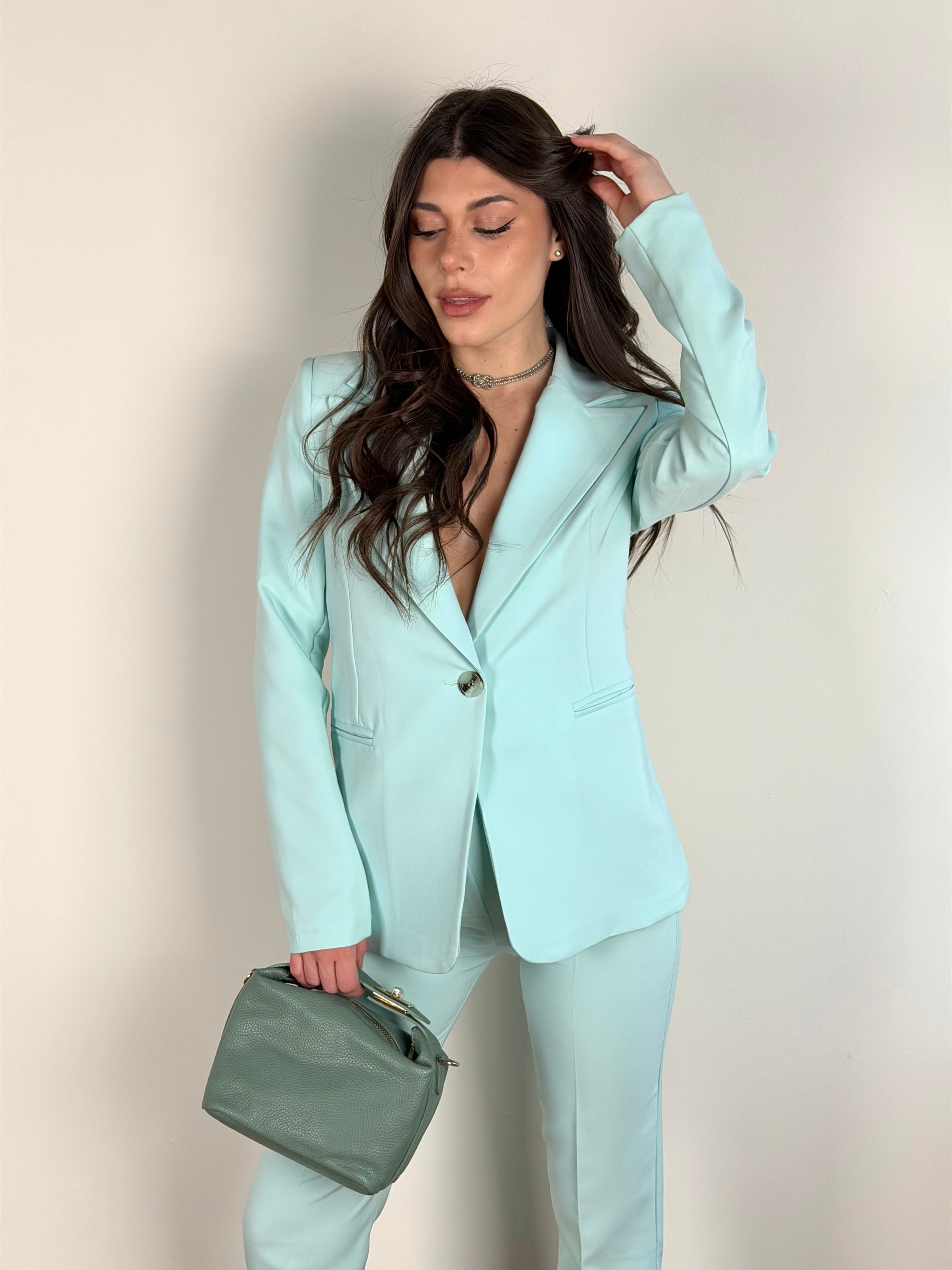 Completo Ashley verde salvia