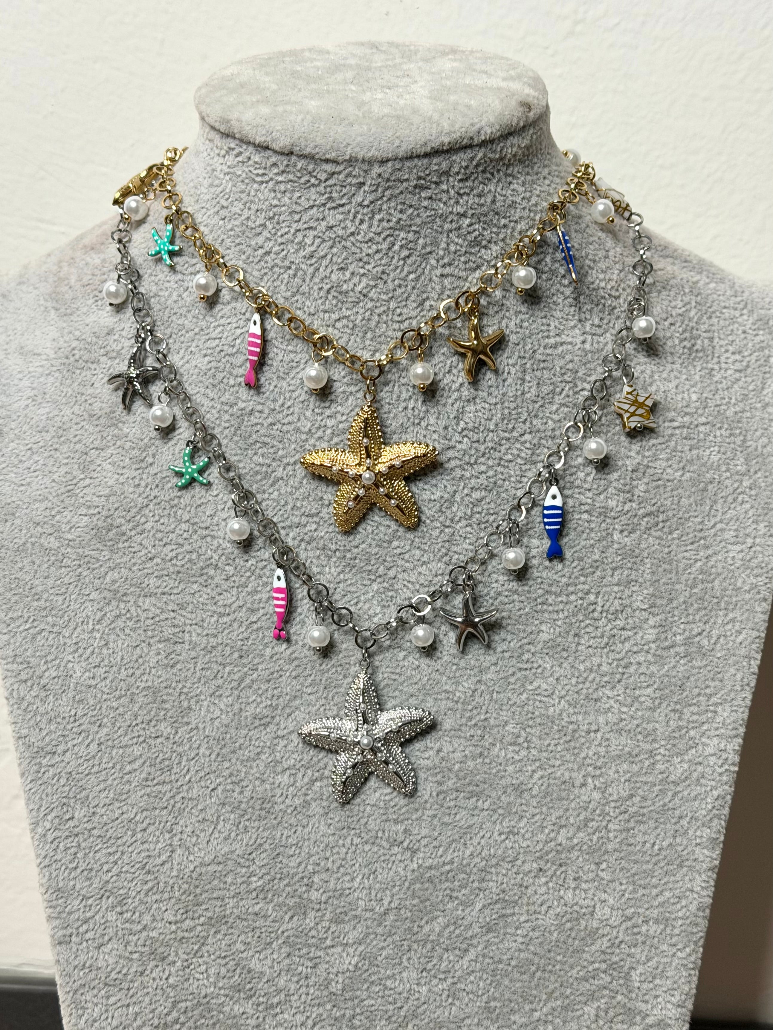 Collana Stella marina - 2 colori