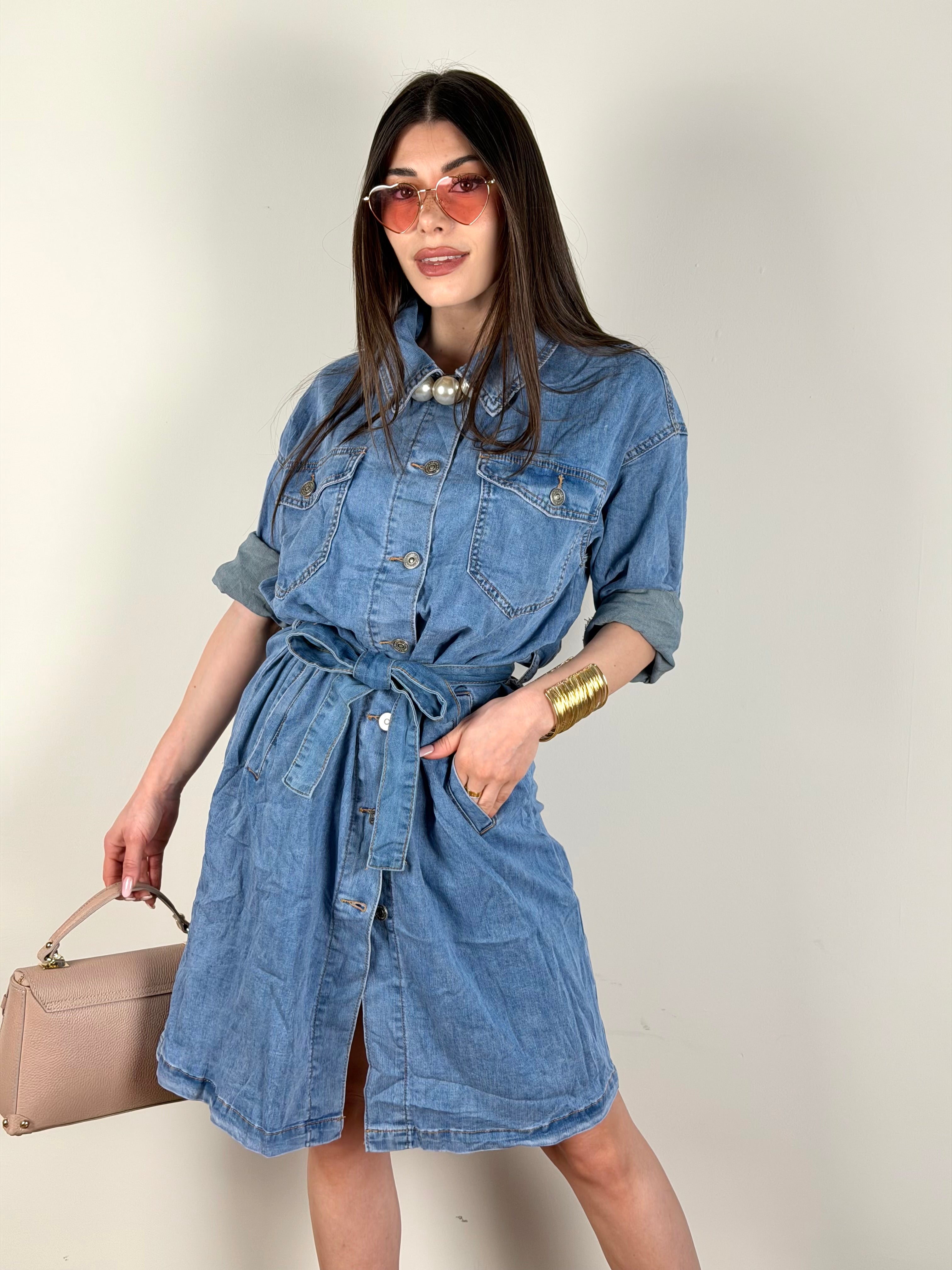 Abito jeans Delphine