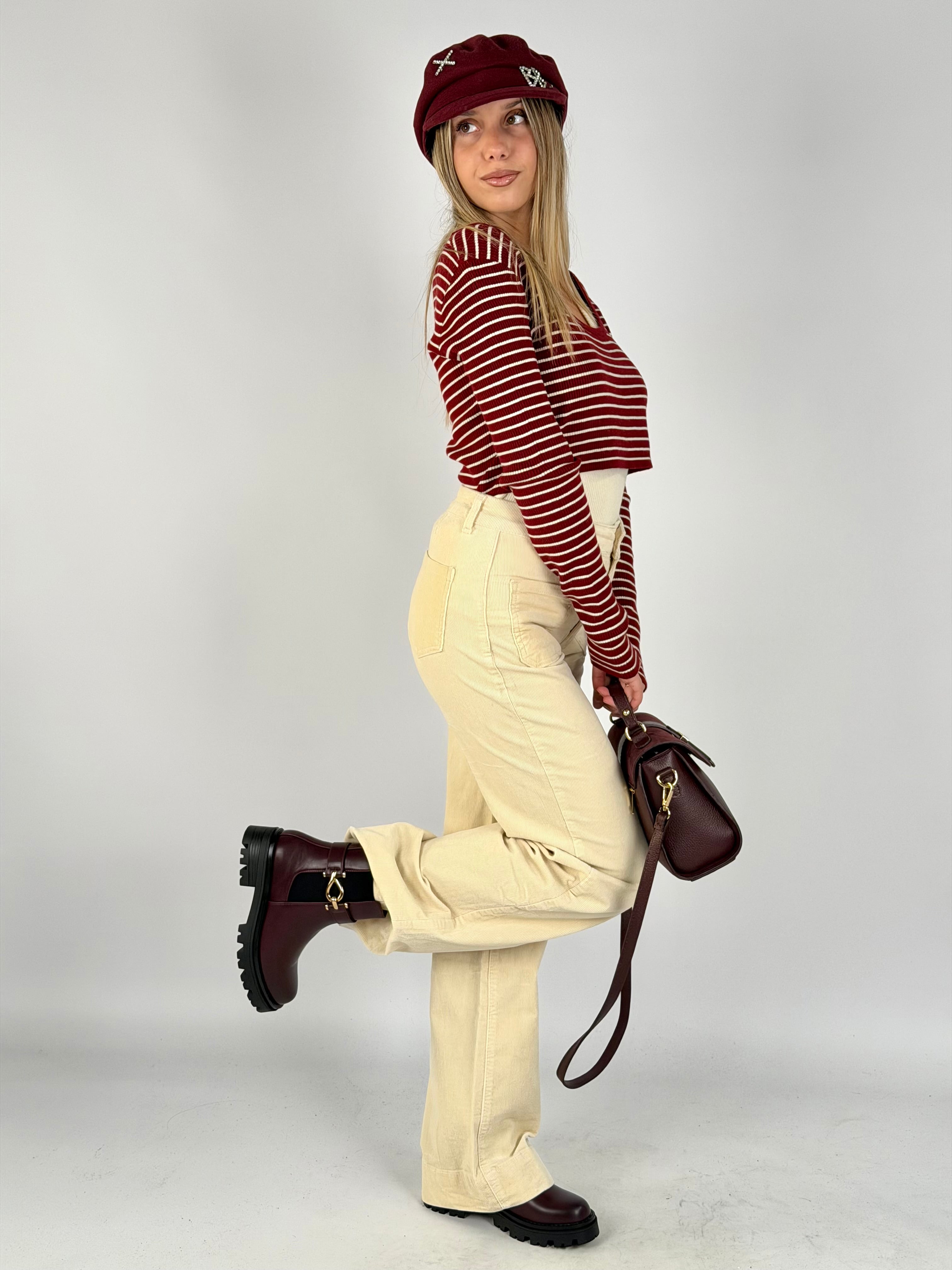 Maglia everyday bordeaux