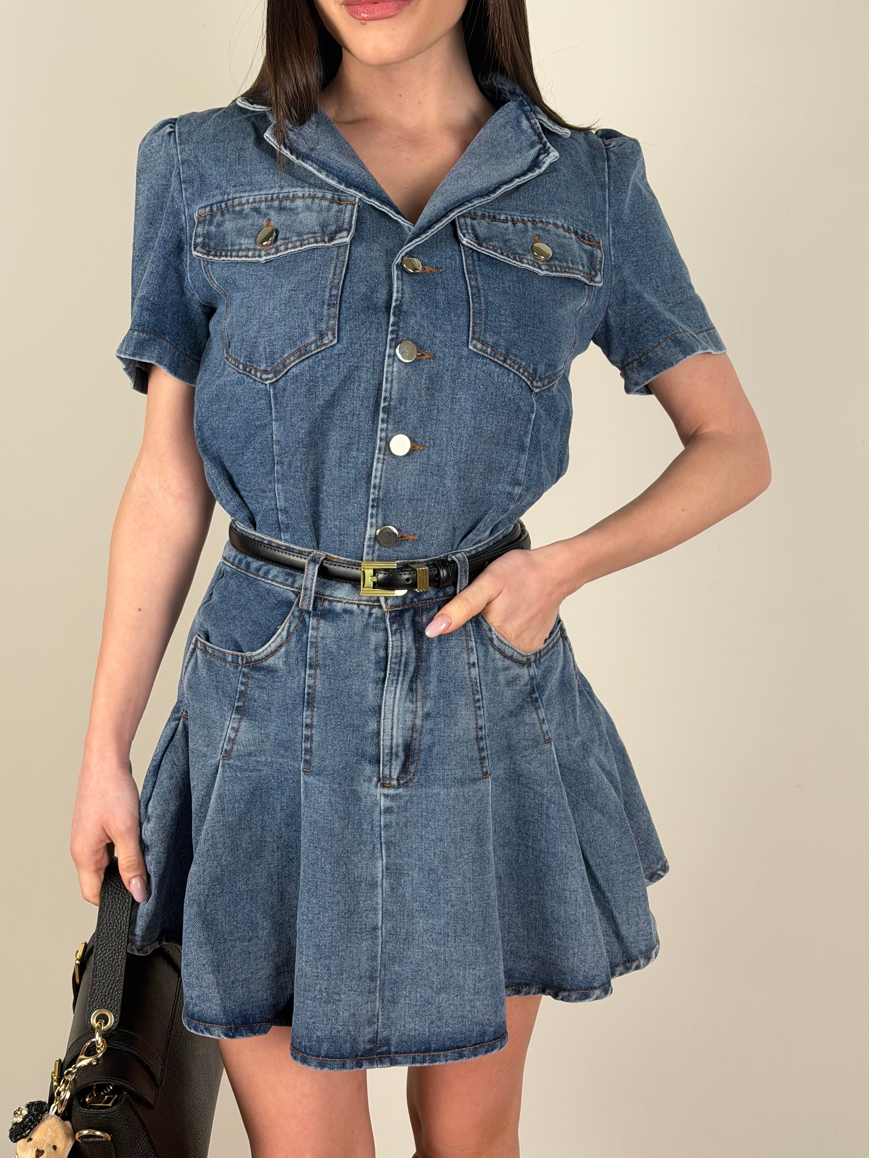 Abito denim Safi