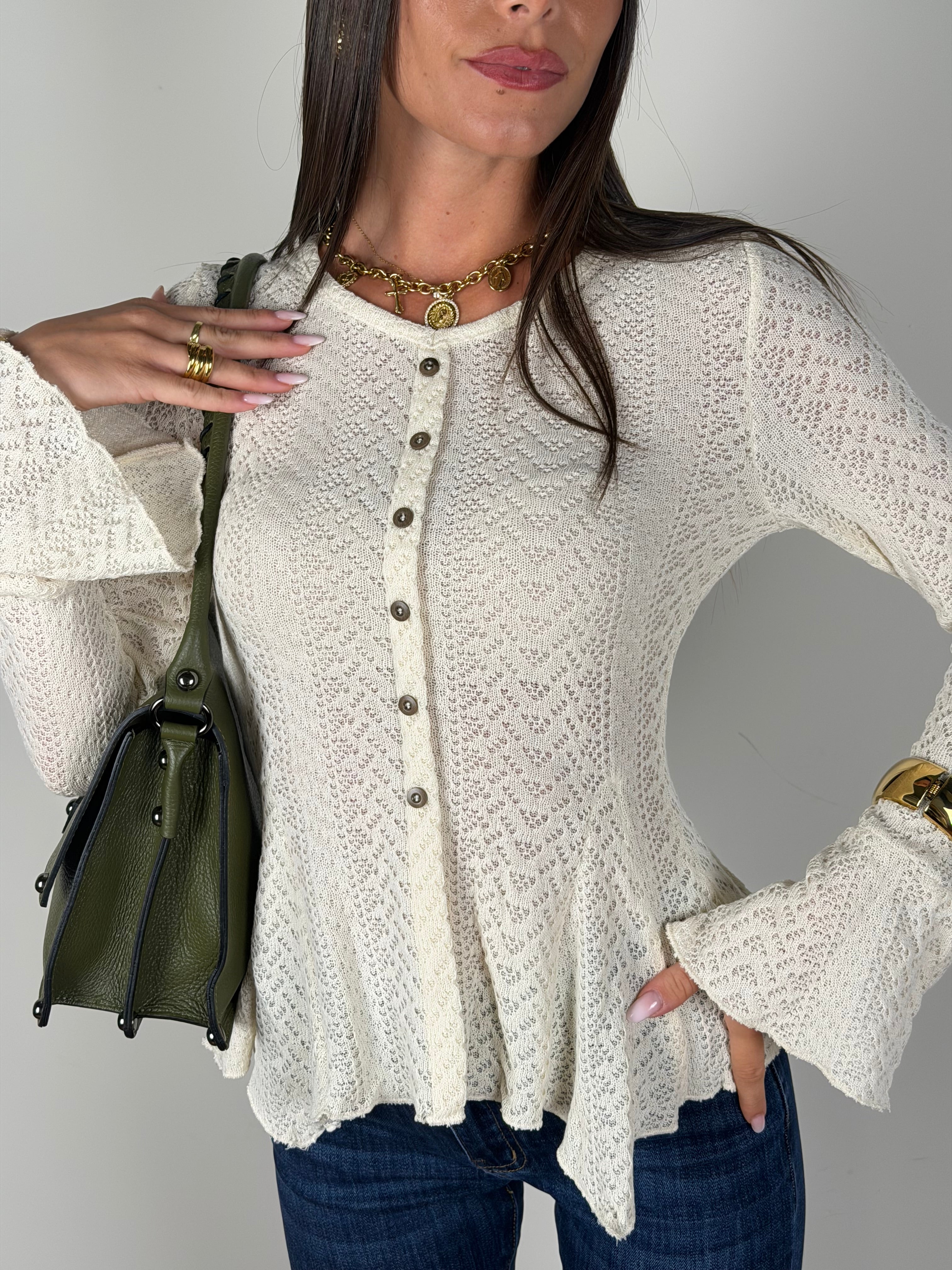 Maglia Dafne beige
