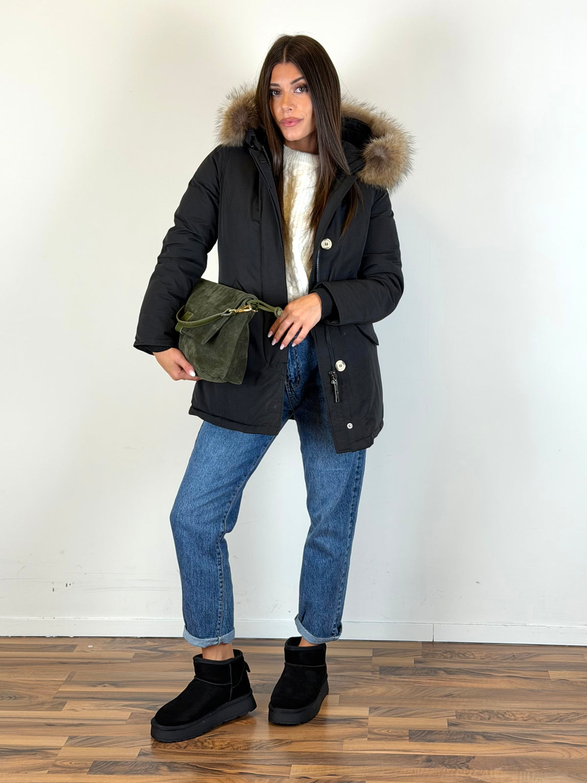 Parka nero