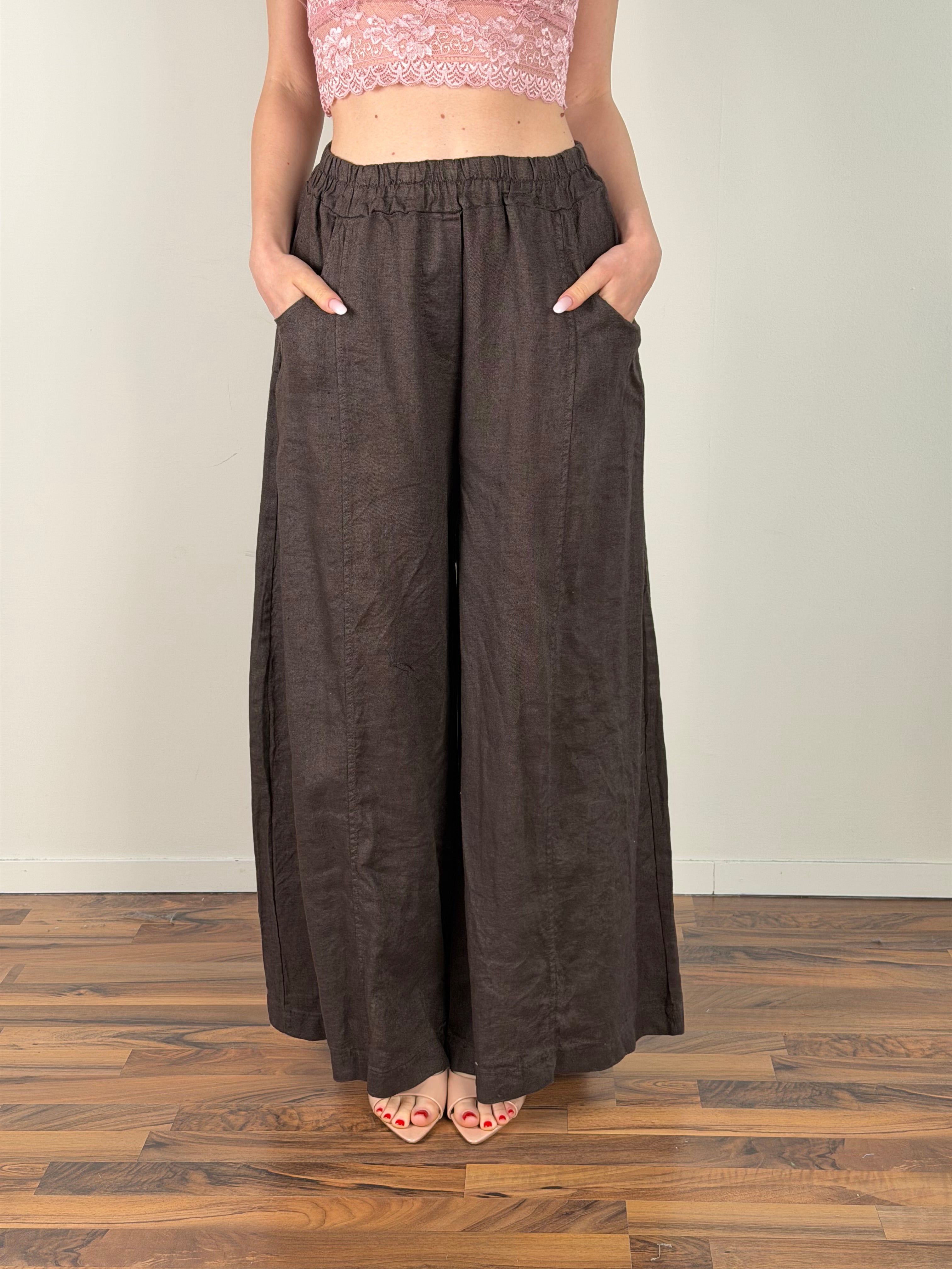 Pantalone lino Andrea moro