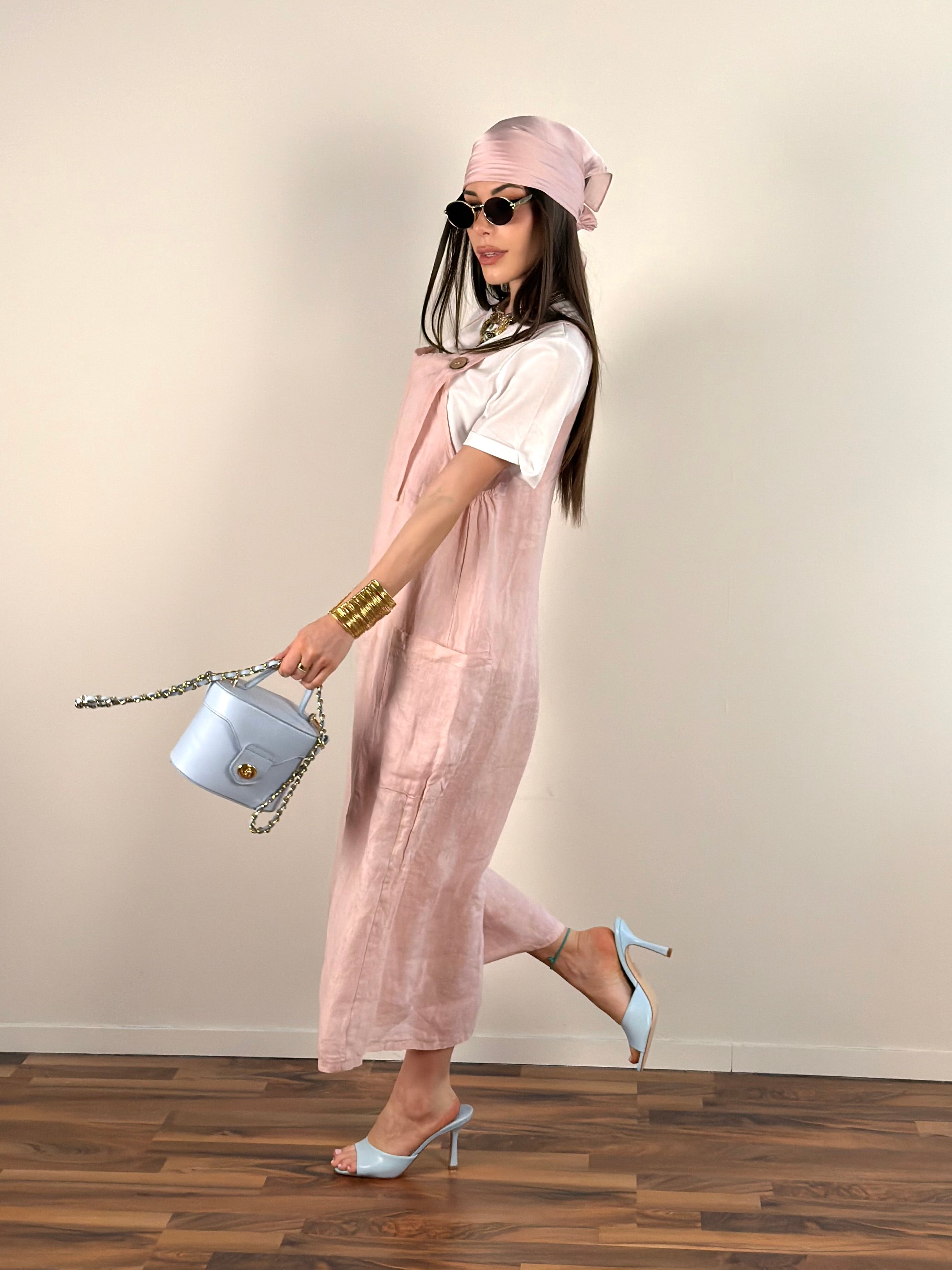 Tuta Harper rosa