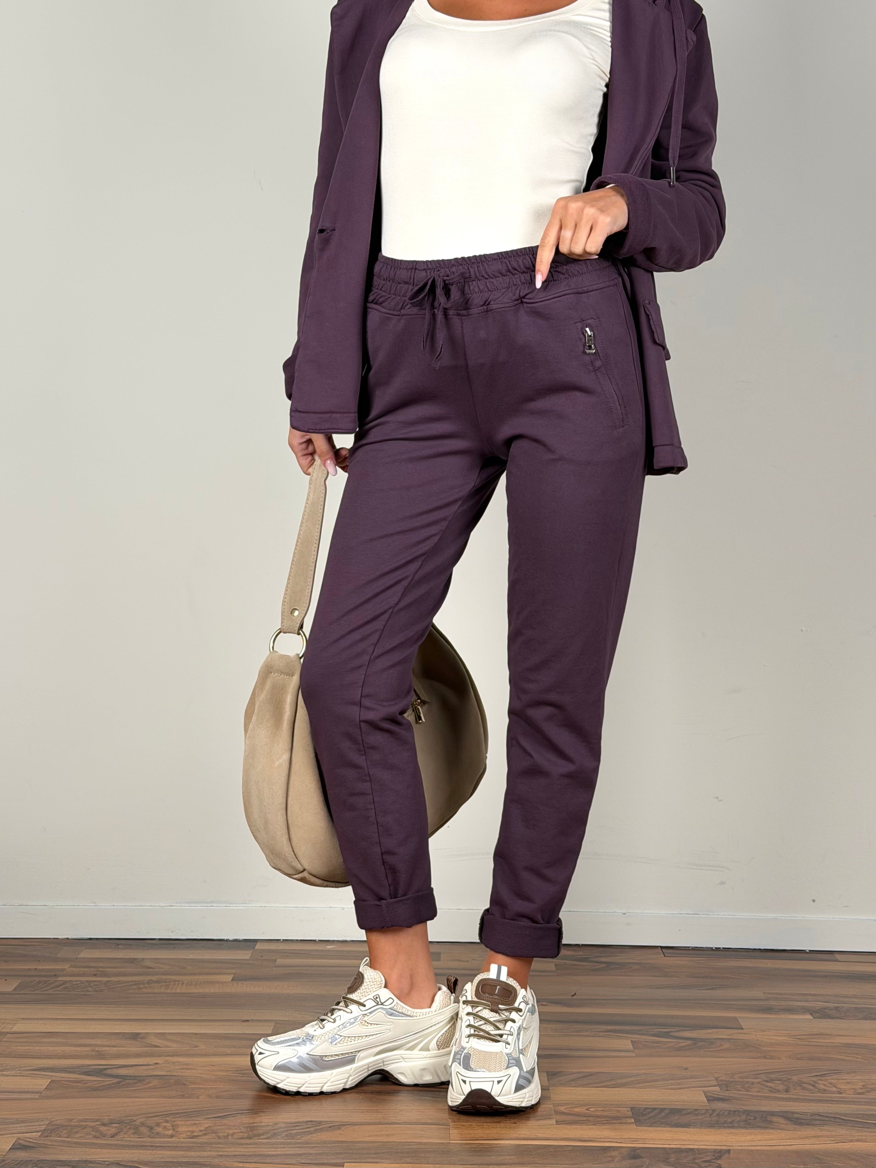 Pantalone Andromeda bordeaux
