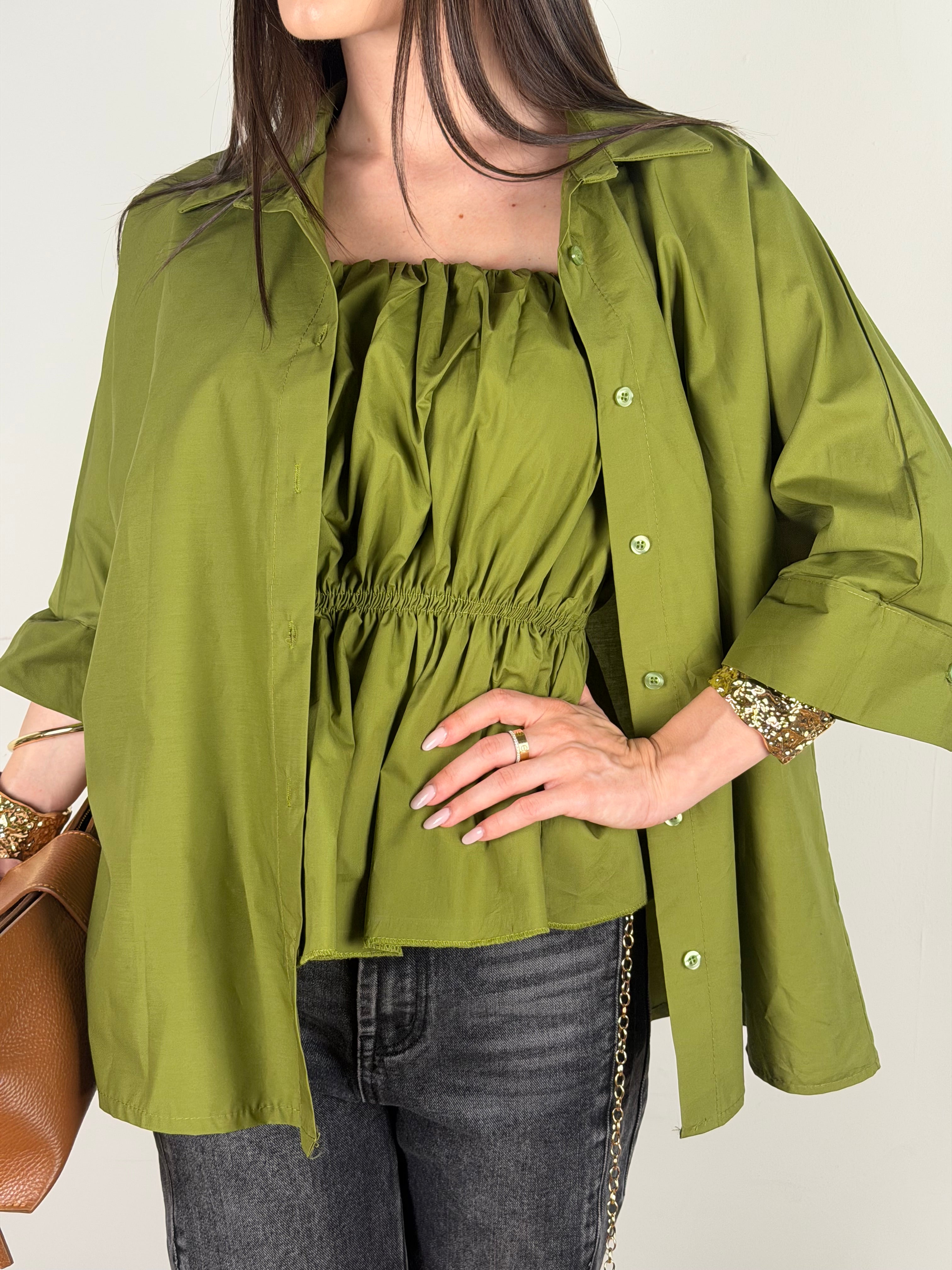Camicia Zante verde