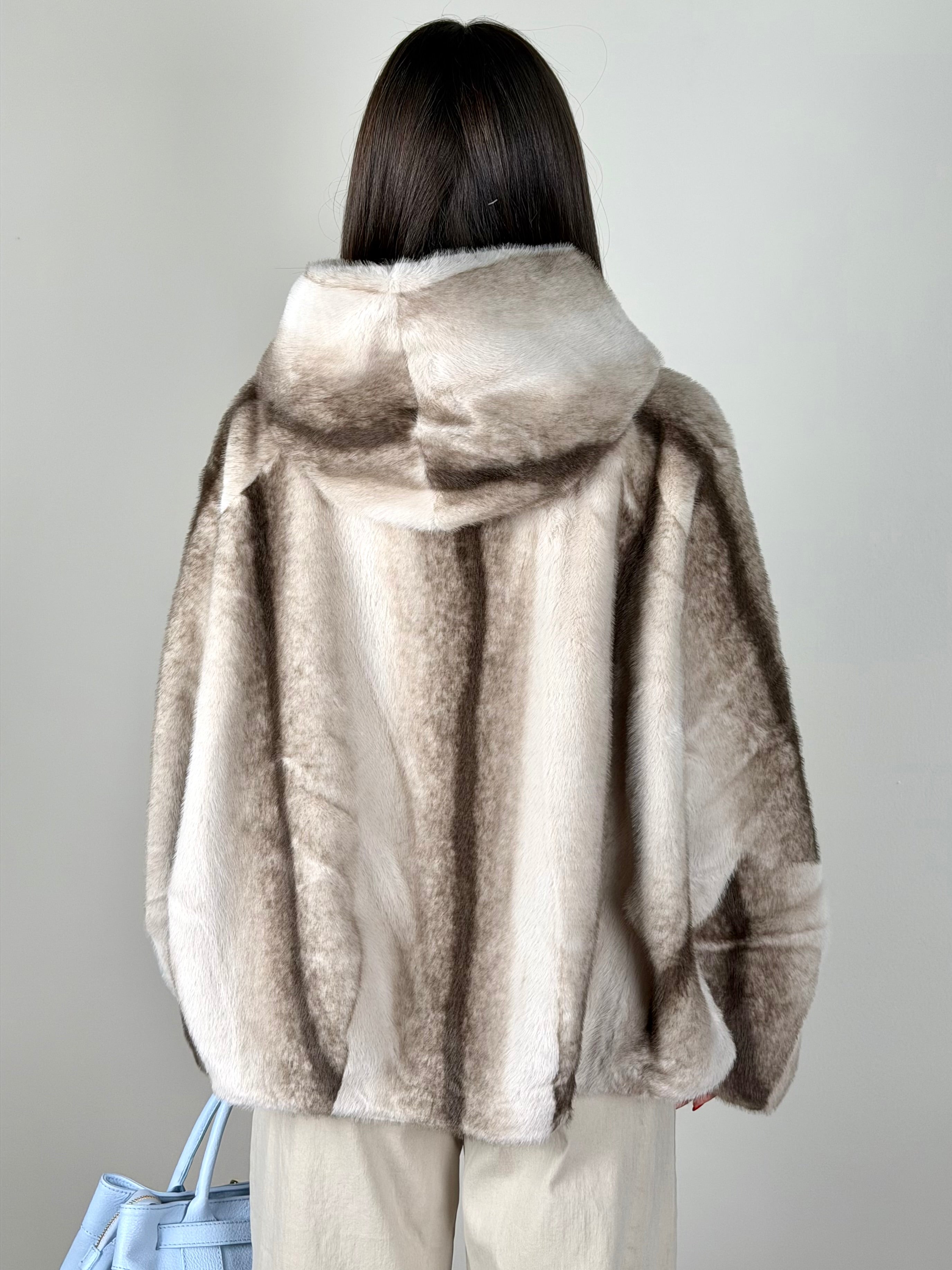 Pelliccia Evelin beige