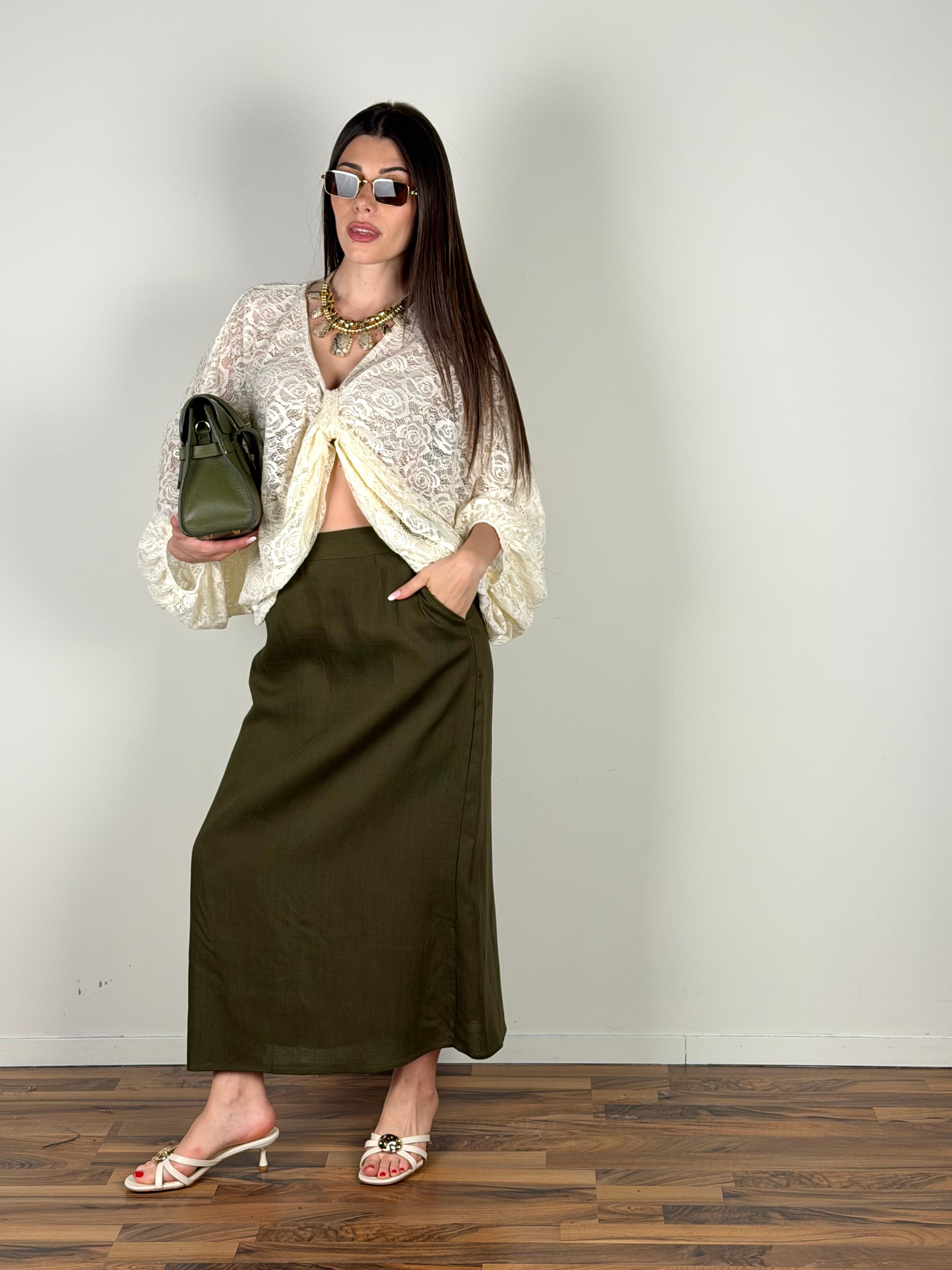 Maglia Drama beige