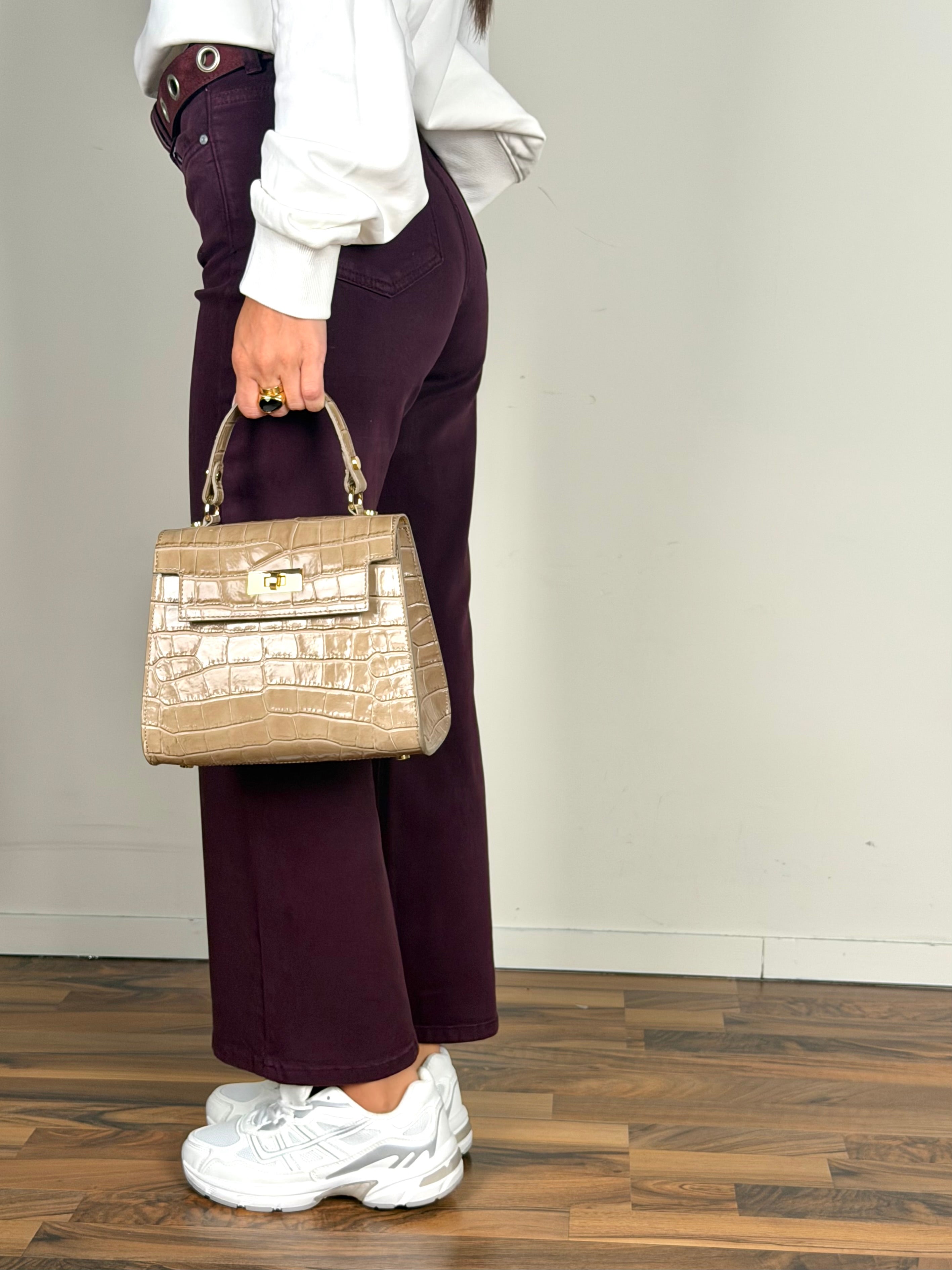Jeans Indie bordeaux