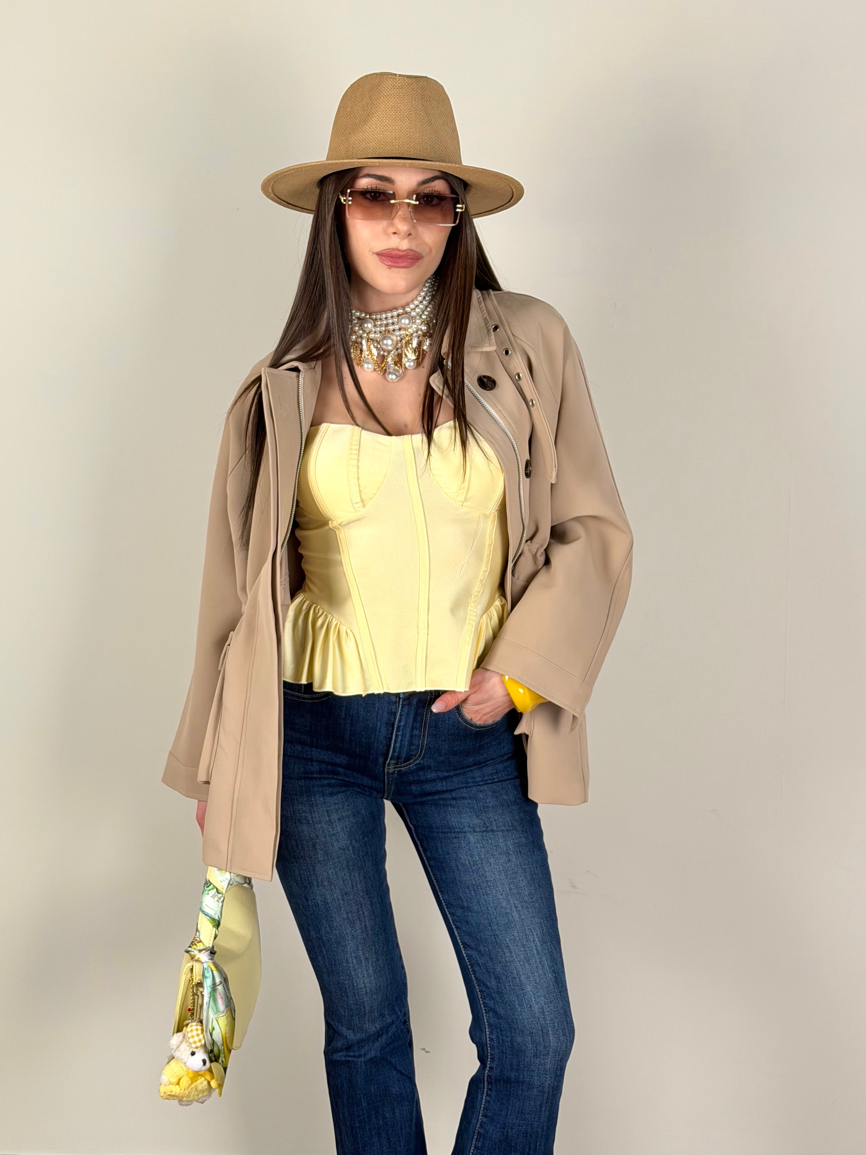 Trench Marienne beige