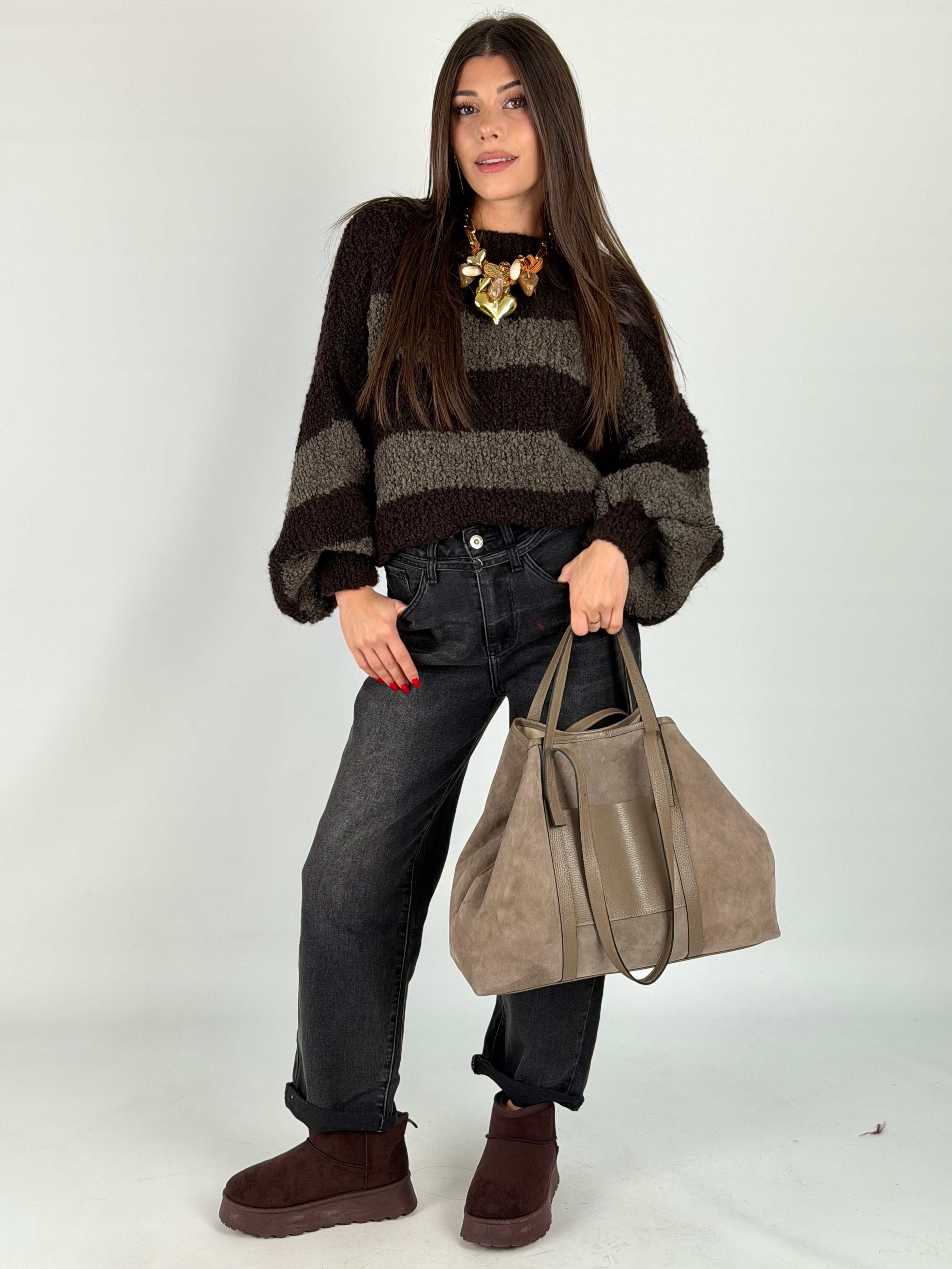 Maglia righe carry Moro