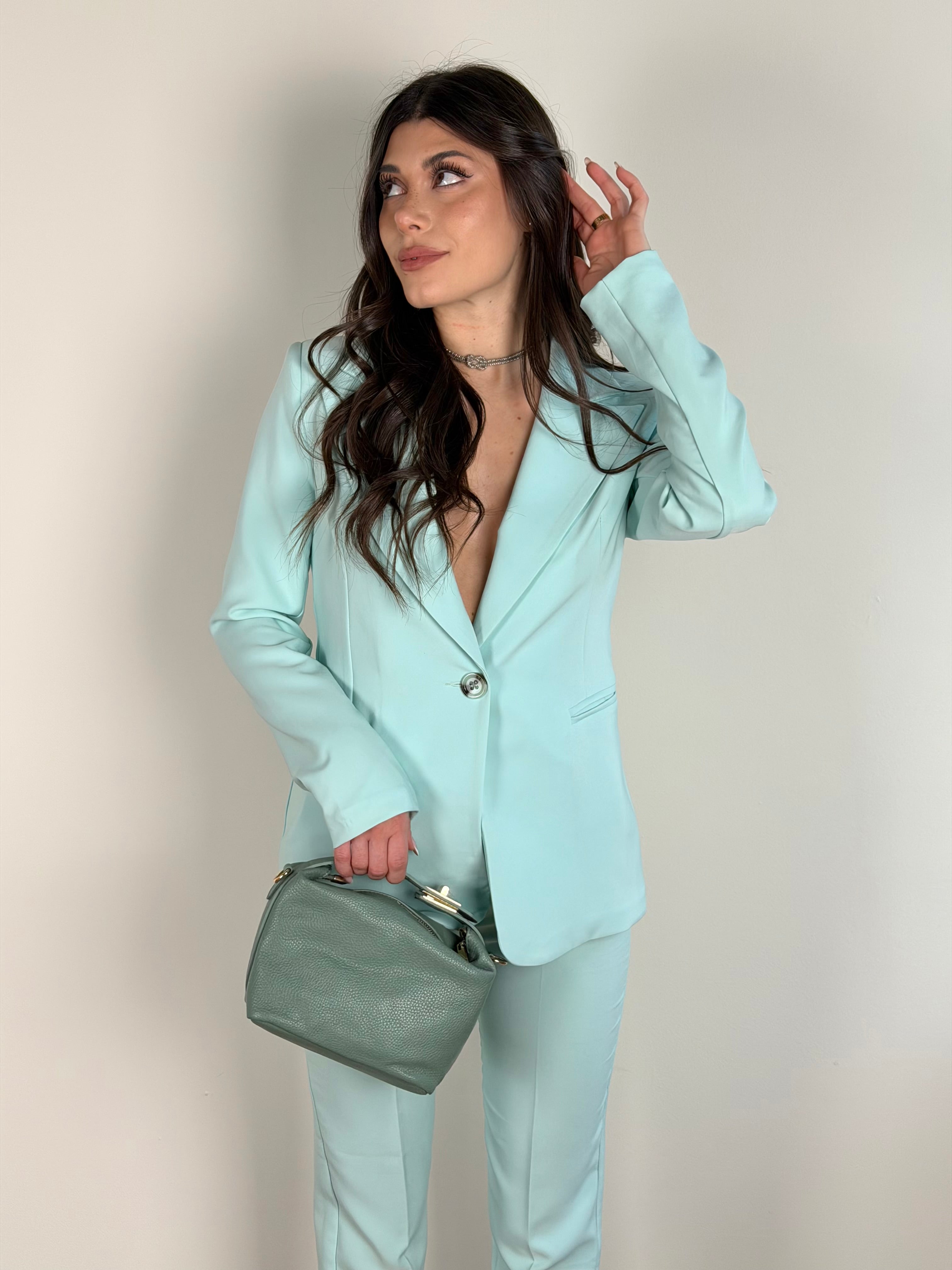 Completo Ashley verde salvia