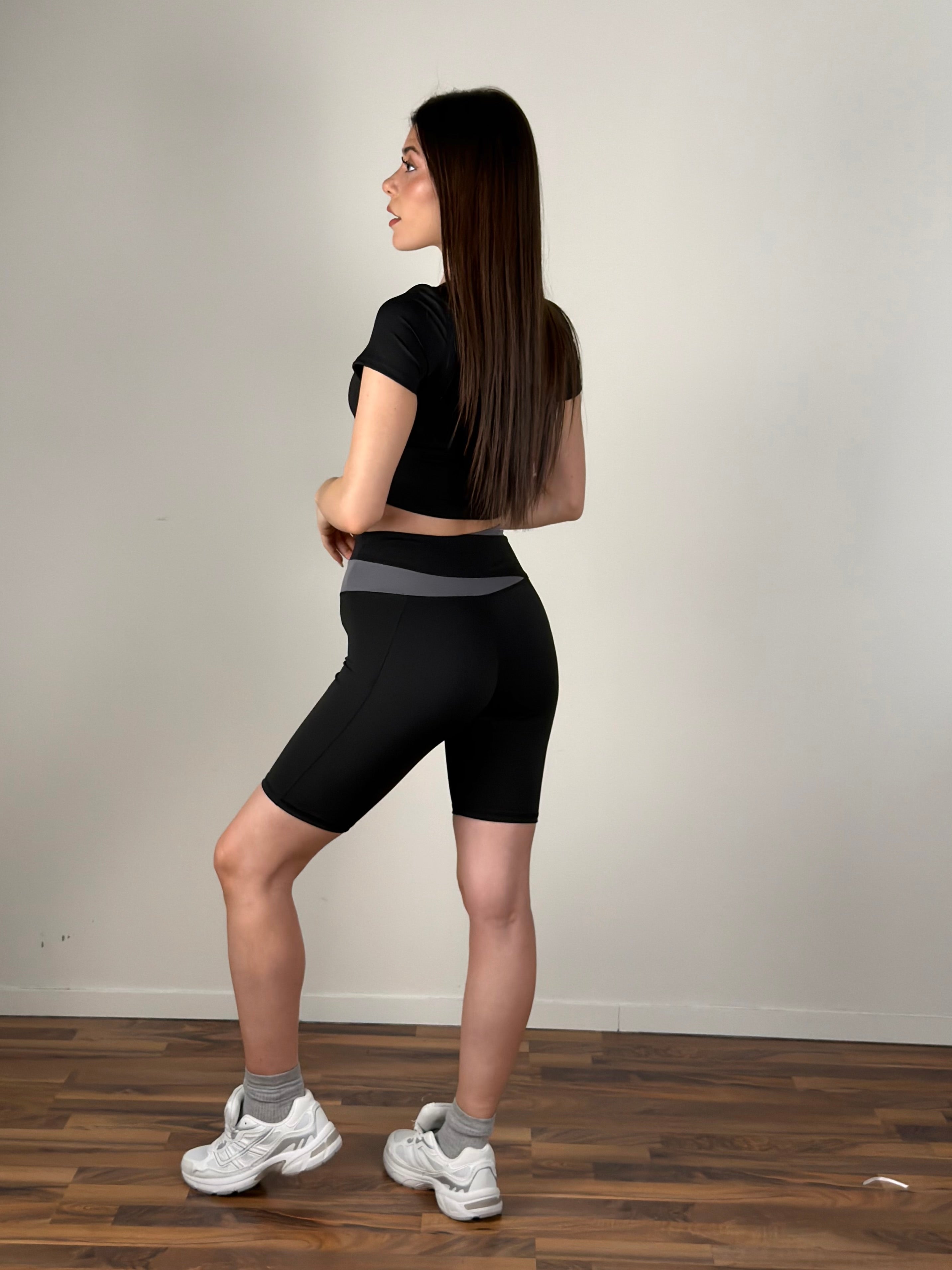 Top Set sportivo Glow nero