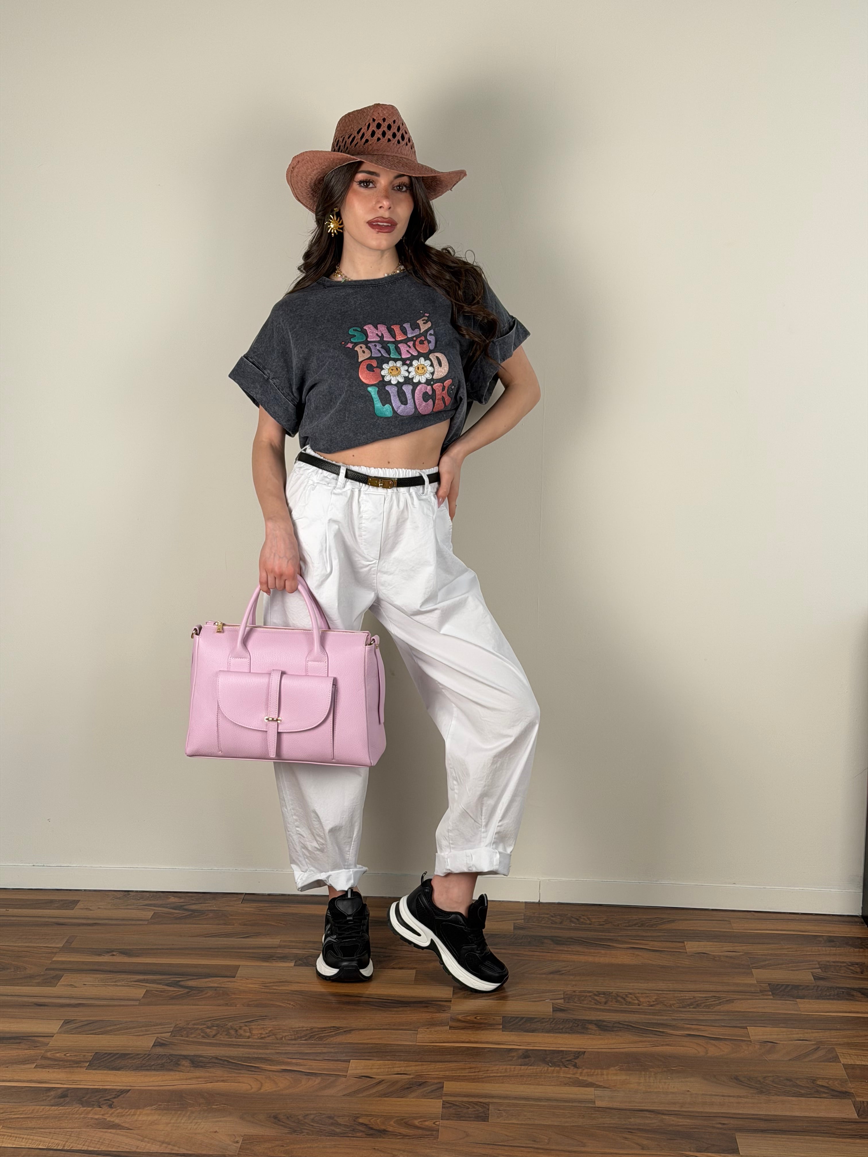 Pantalone Carmen bianco