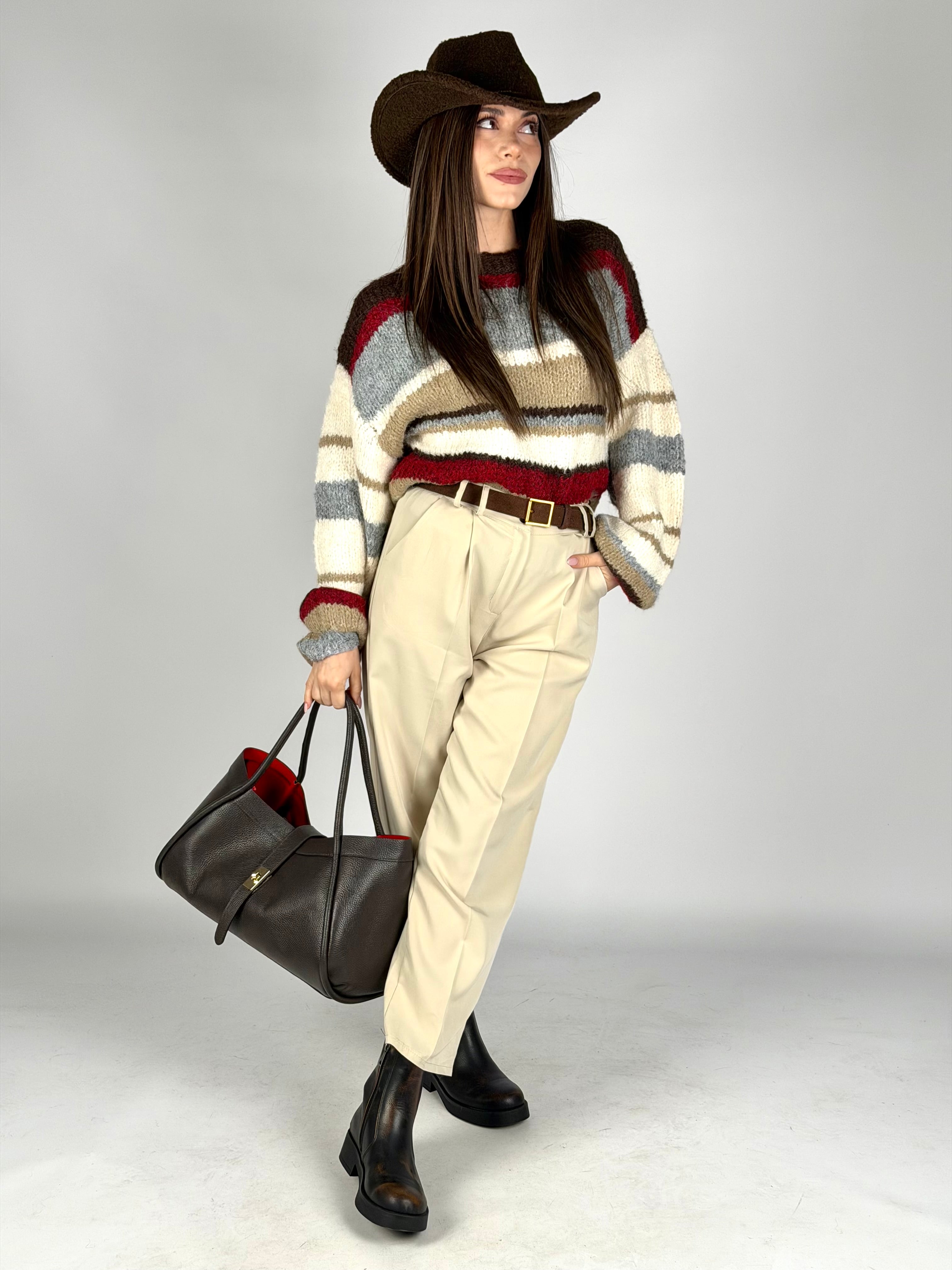 Pantalone Rachel beige