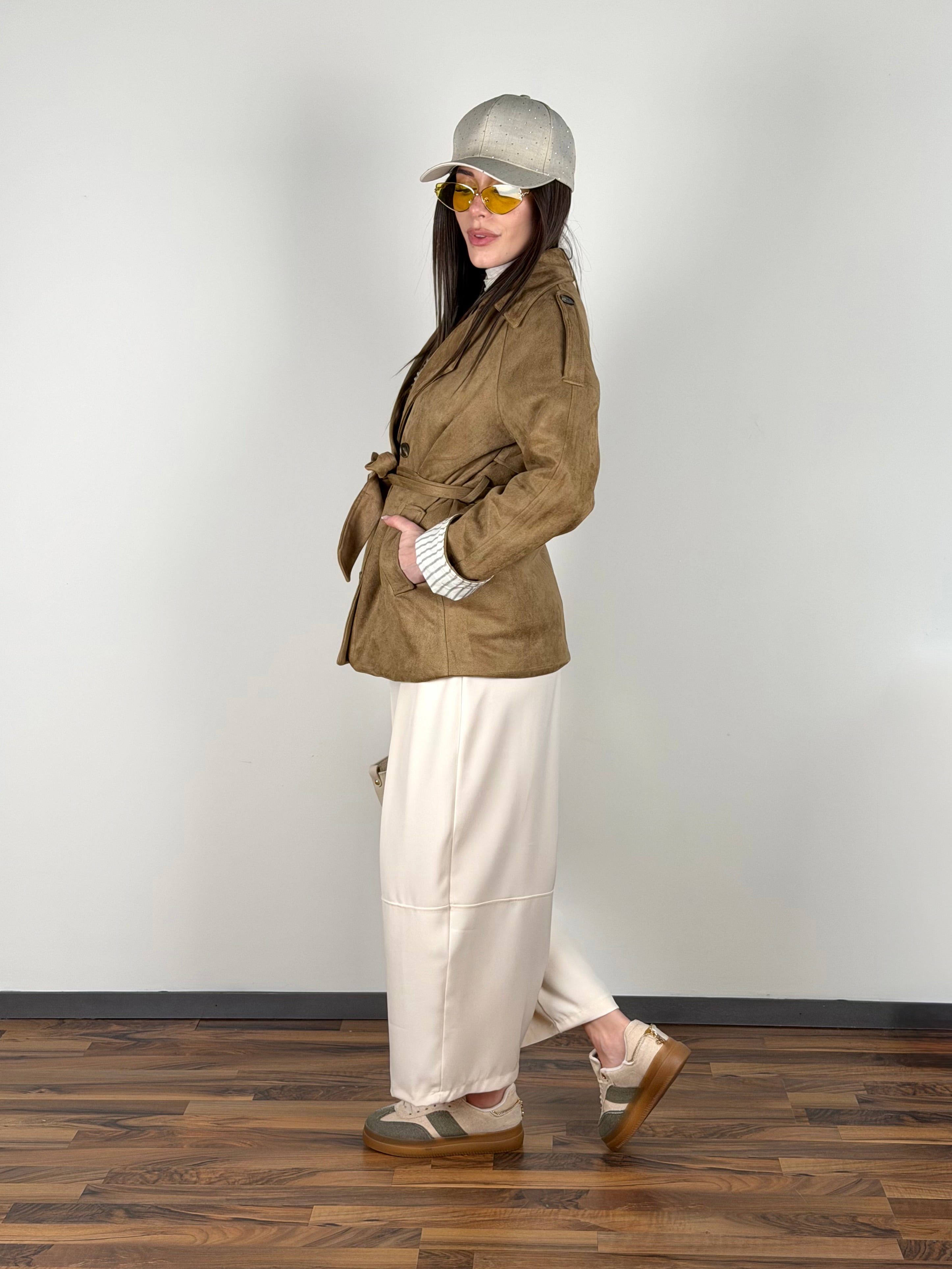 Trench Corinne tabacco