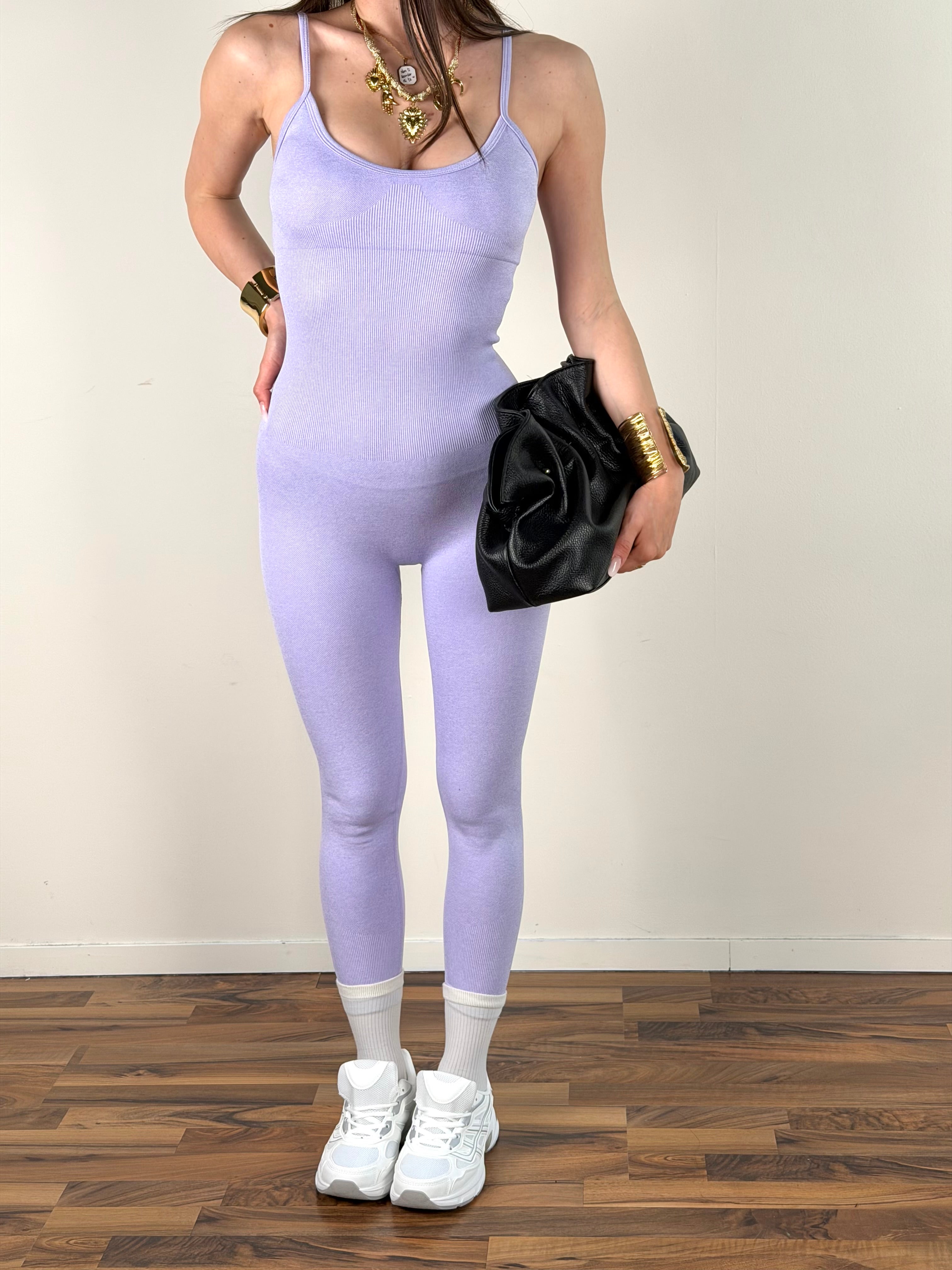 Jumpsuit Sportiva Everyday lilla
