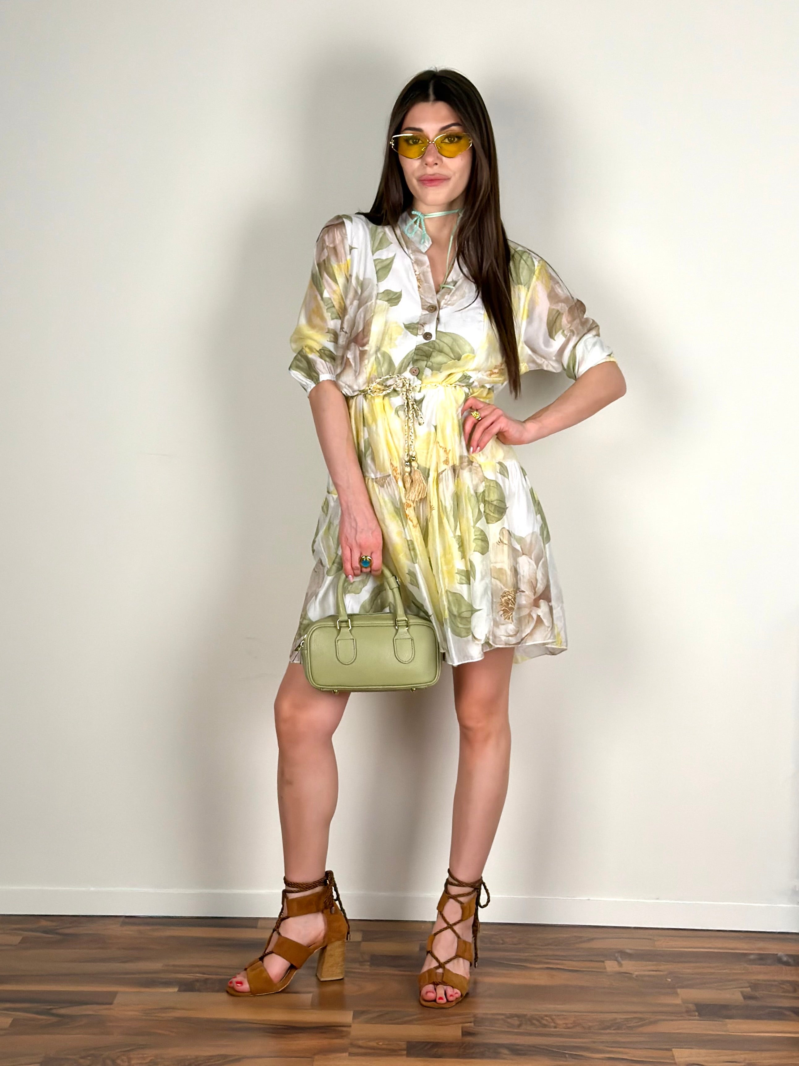 Abito primavera giallo