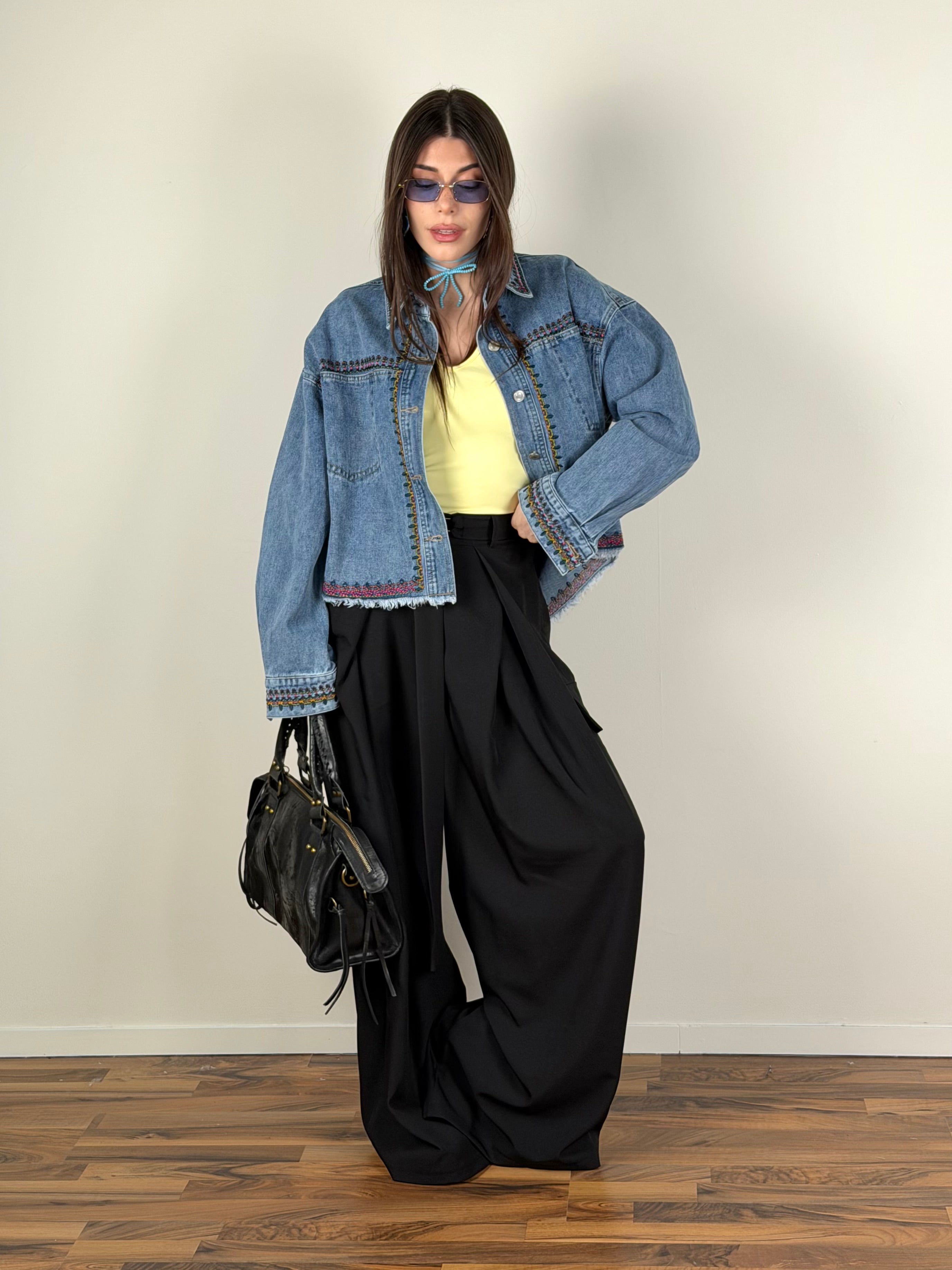 Giubbino denim indie