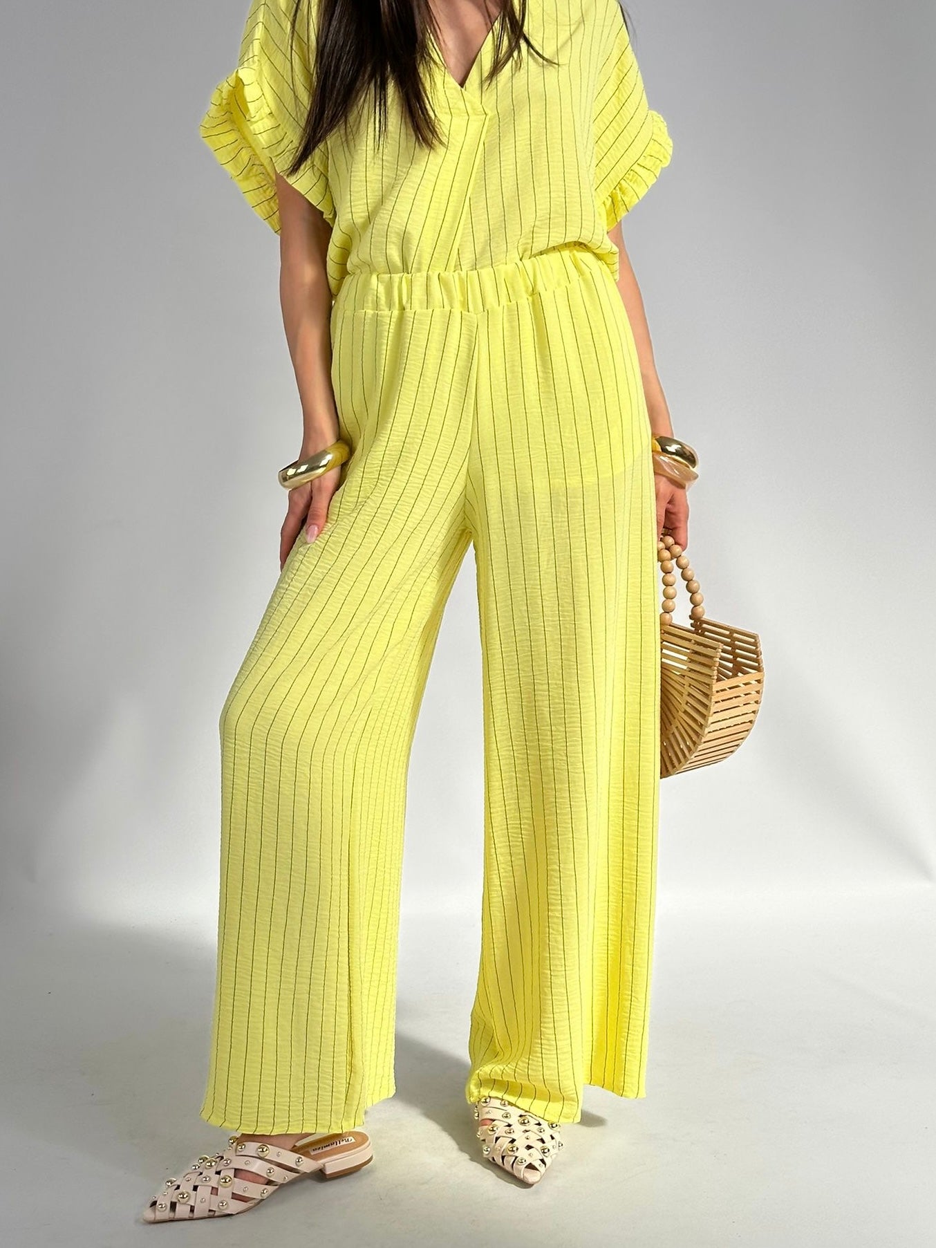 Completo Samantha giallo