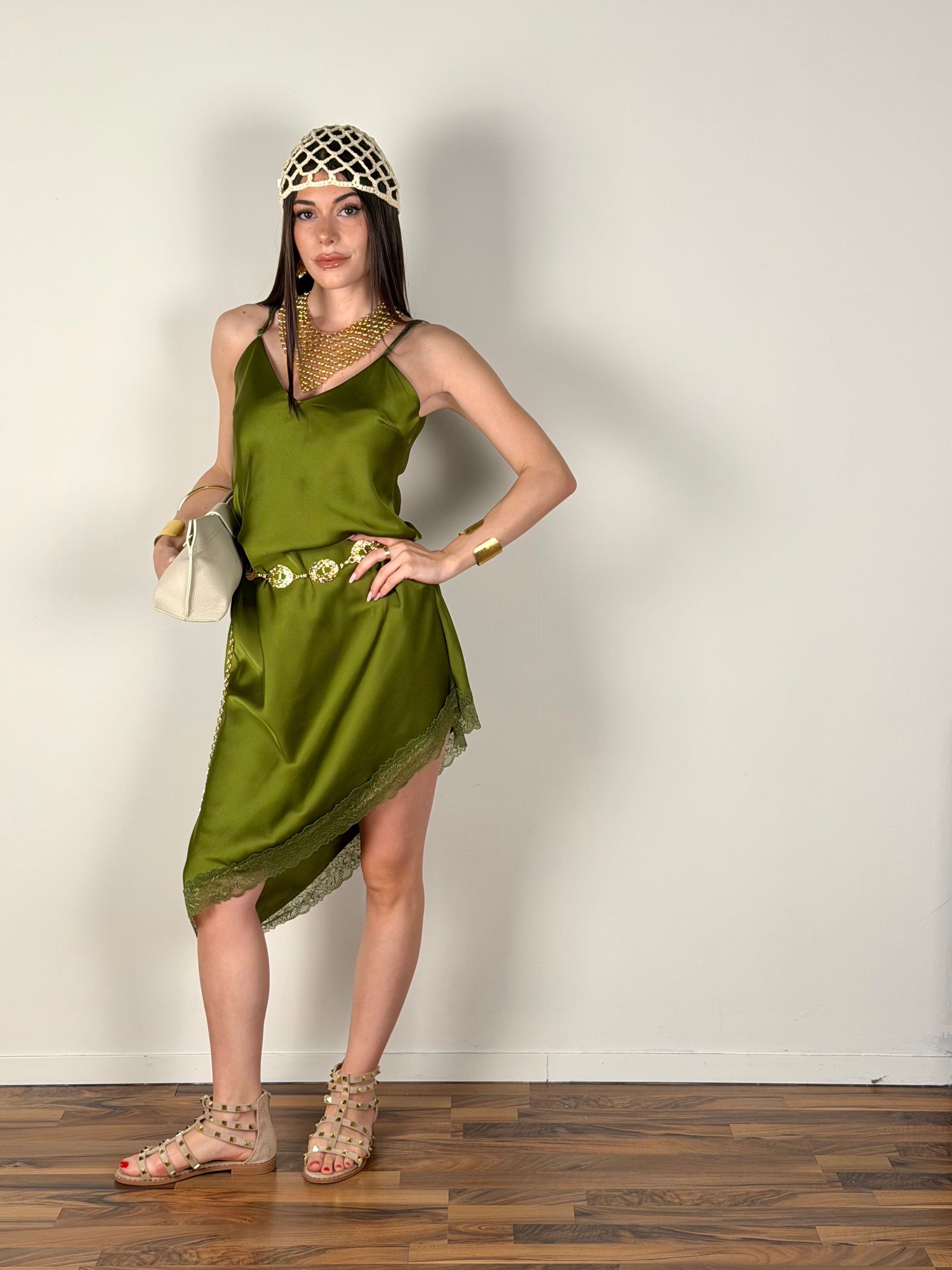 Abito Aluna verde