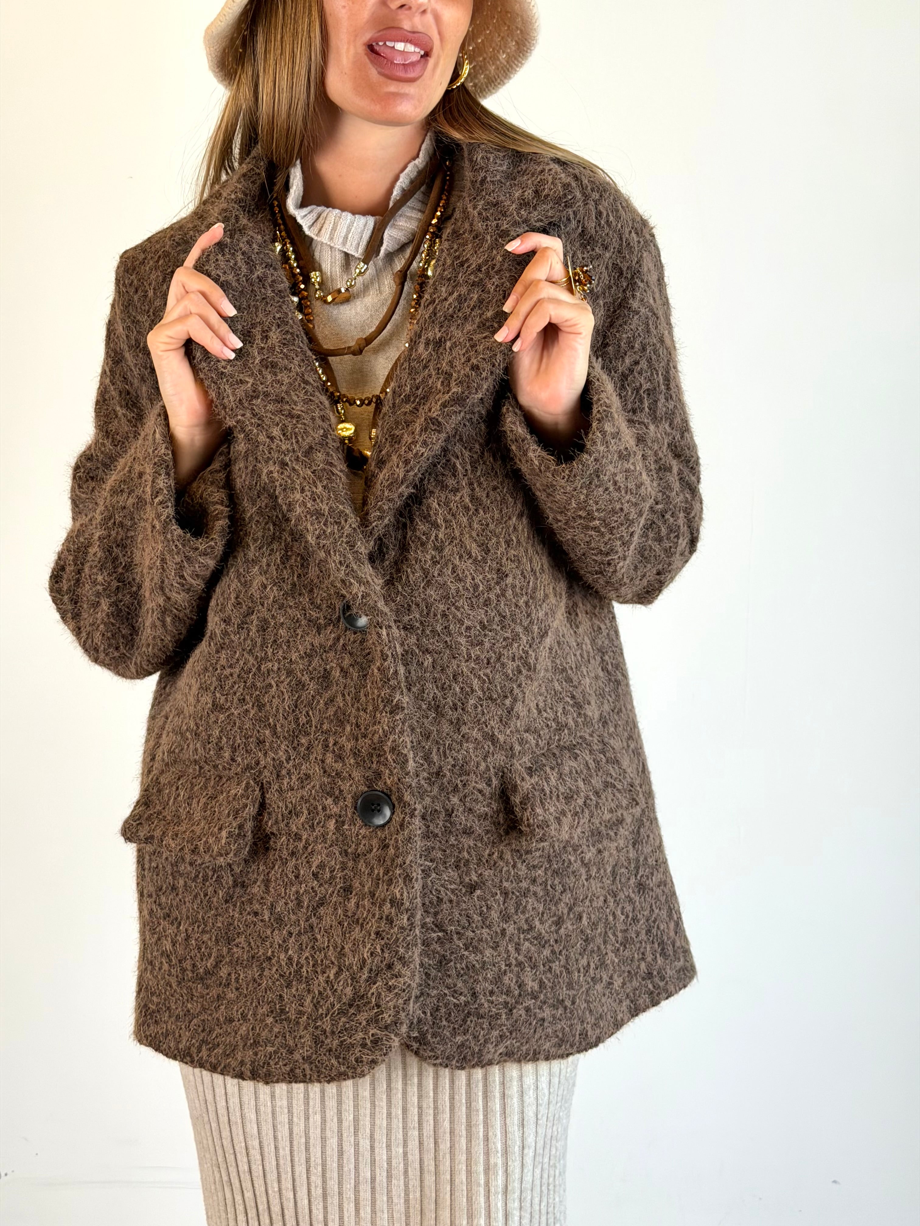 Cappotto Sheila moro