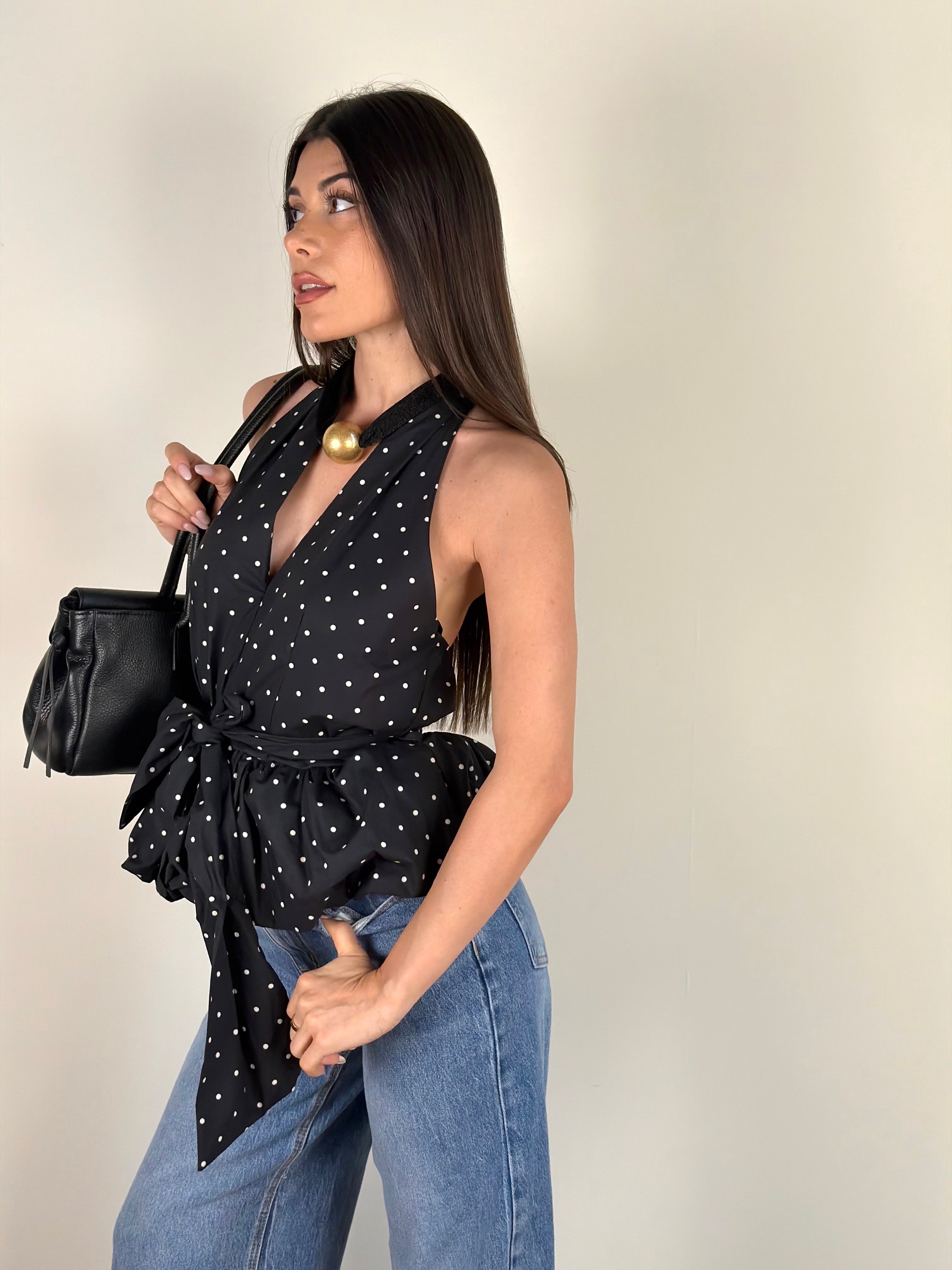 Top pois nero