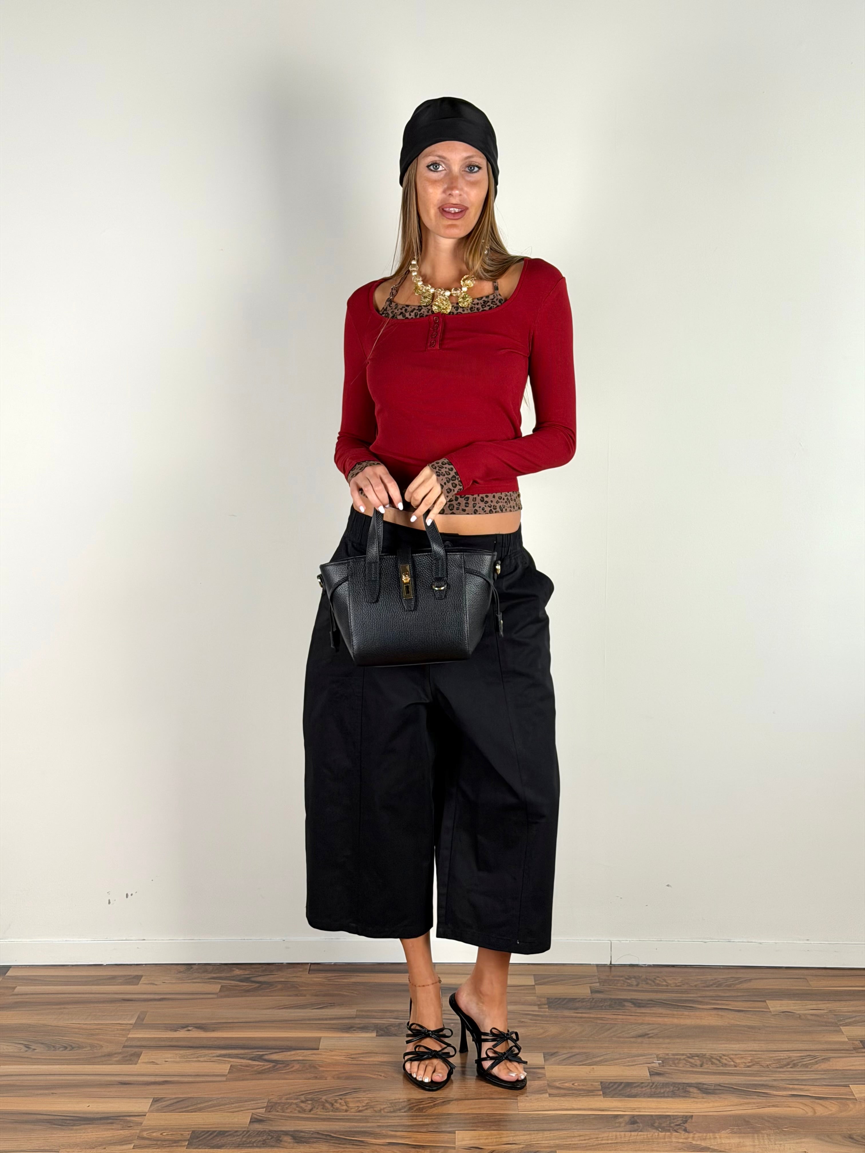 Maglia Jasmine bordeaux