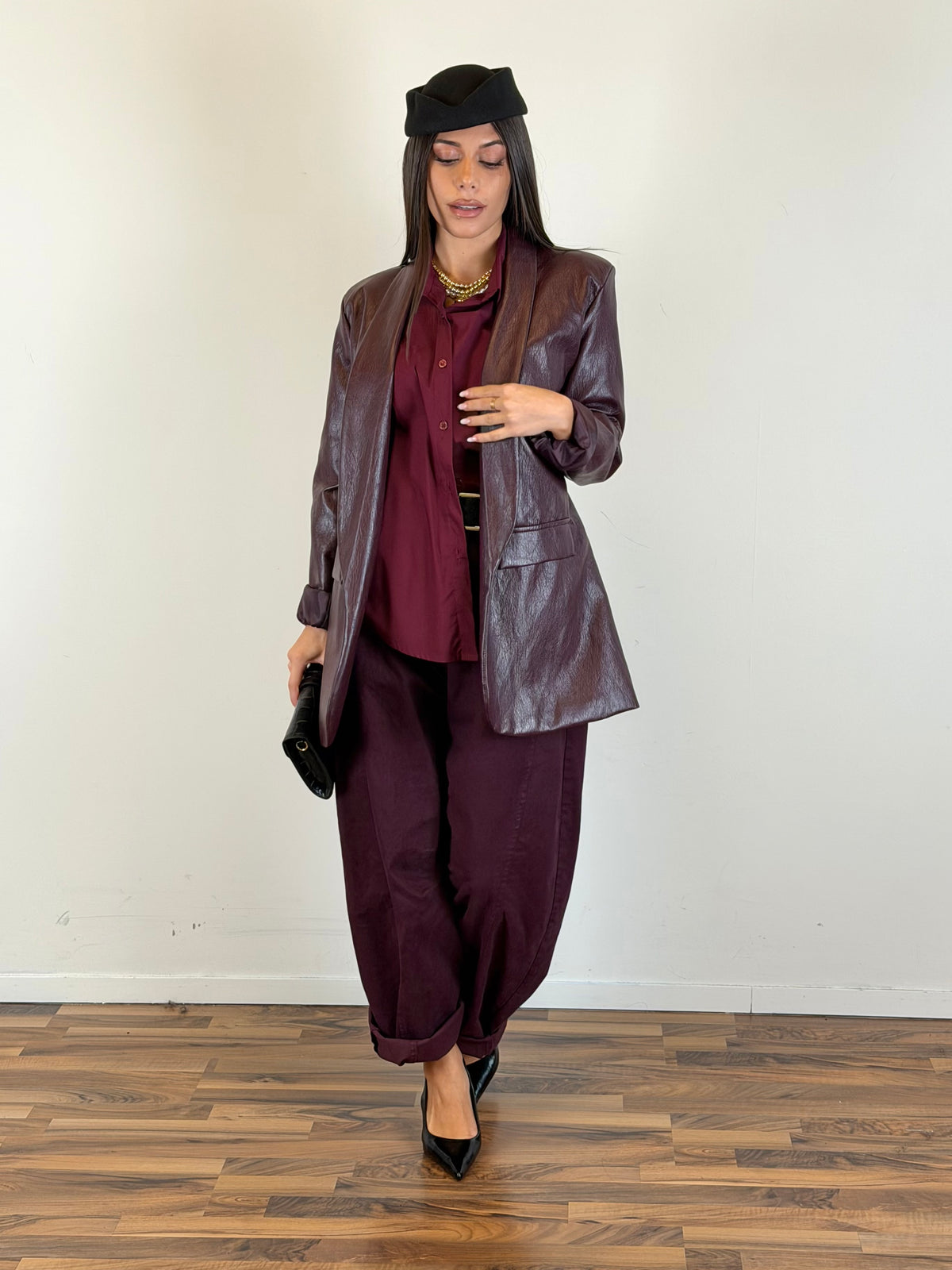 Giacca Urban bordeaux