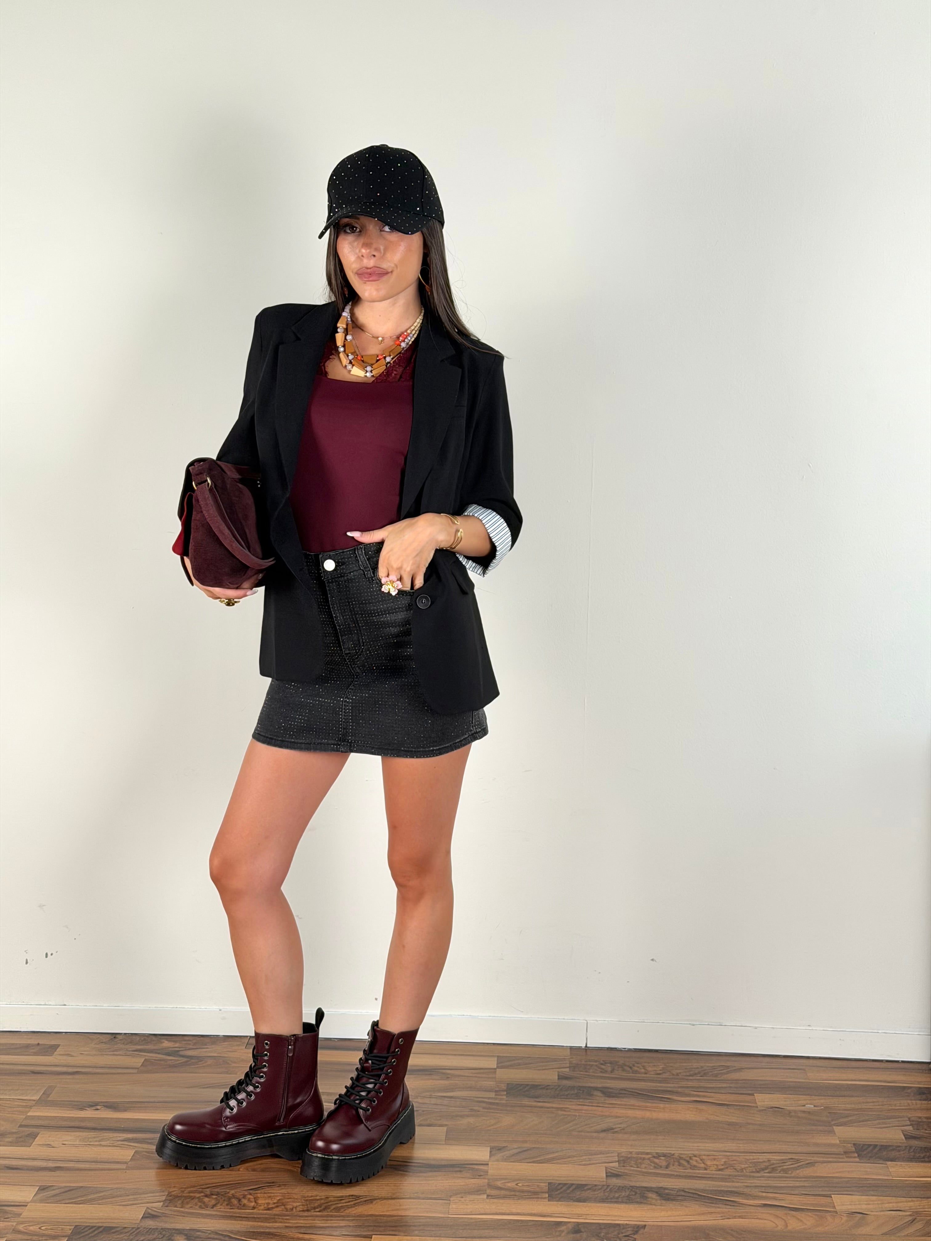 Giacca premium Cristallo nera