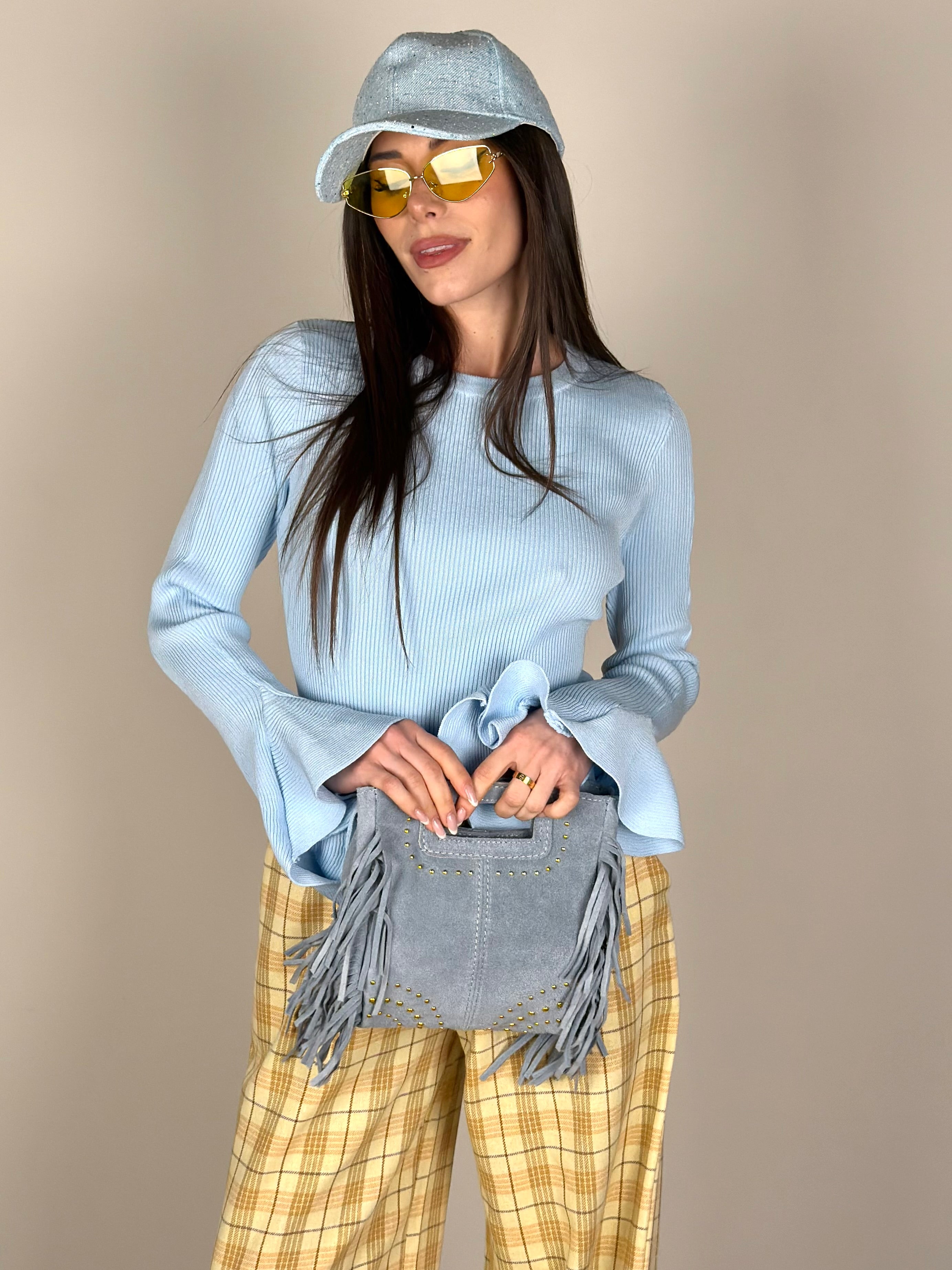 Maglia monday celeste