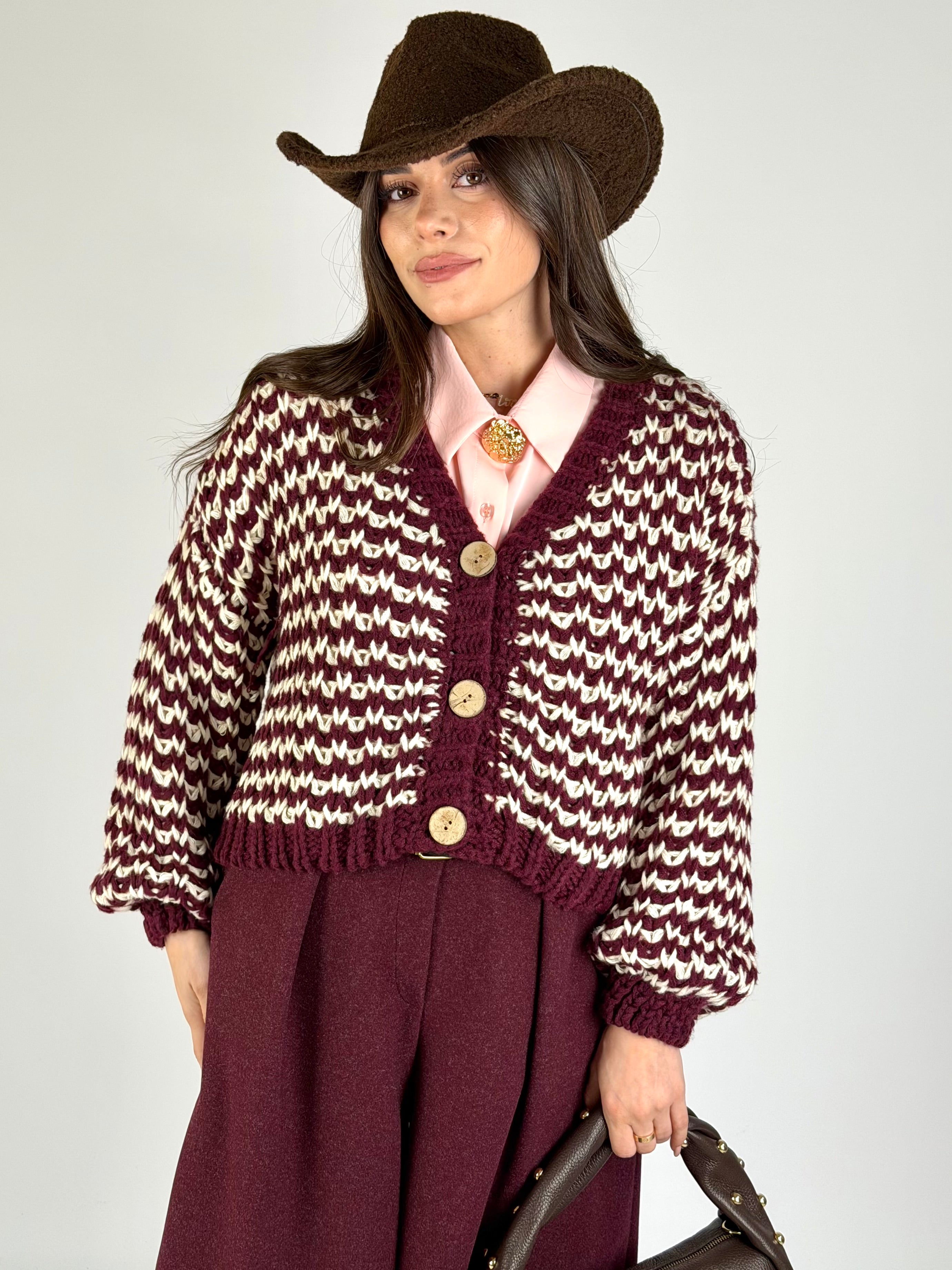 Maglia City Bordeaux