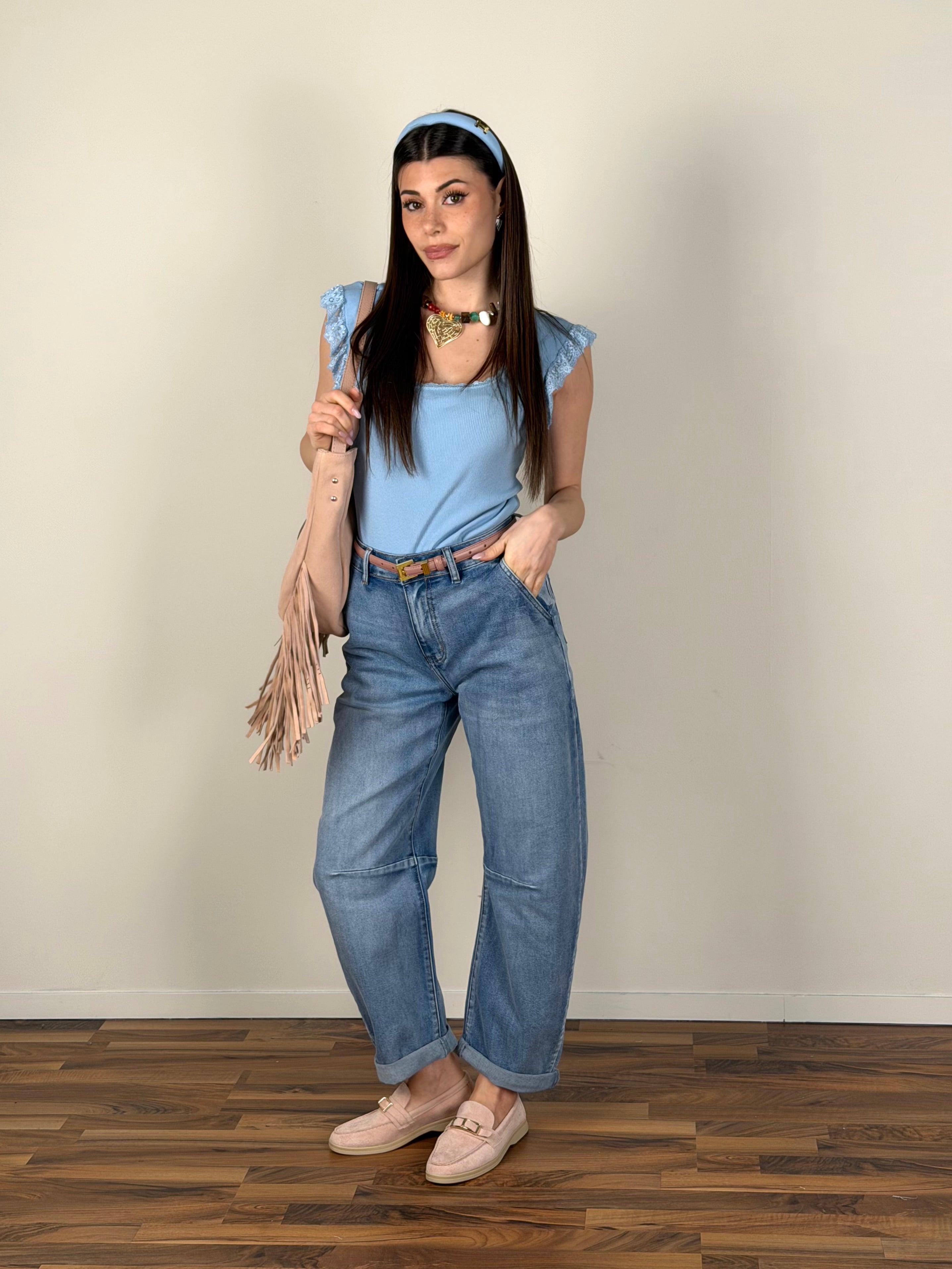 Maglia Carol celeste