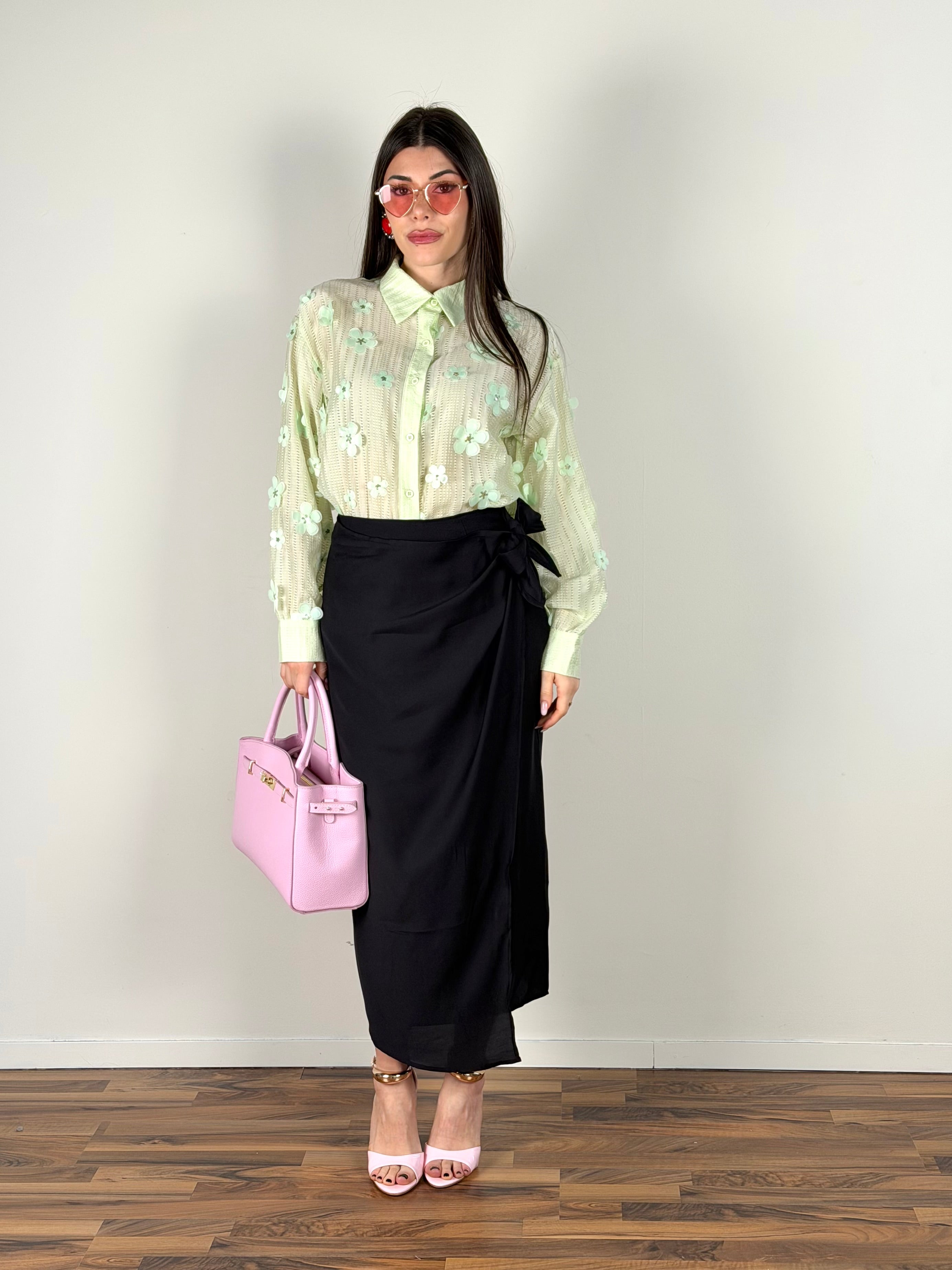 Camicia Lulù verde