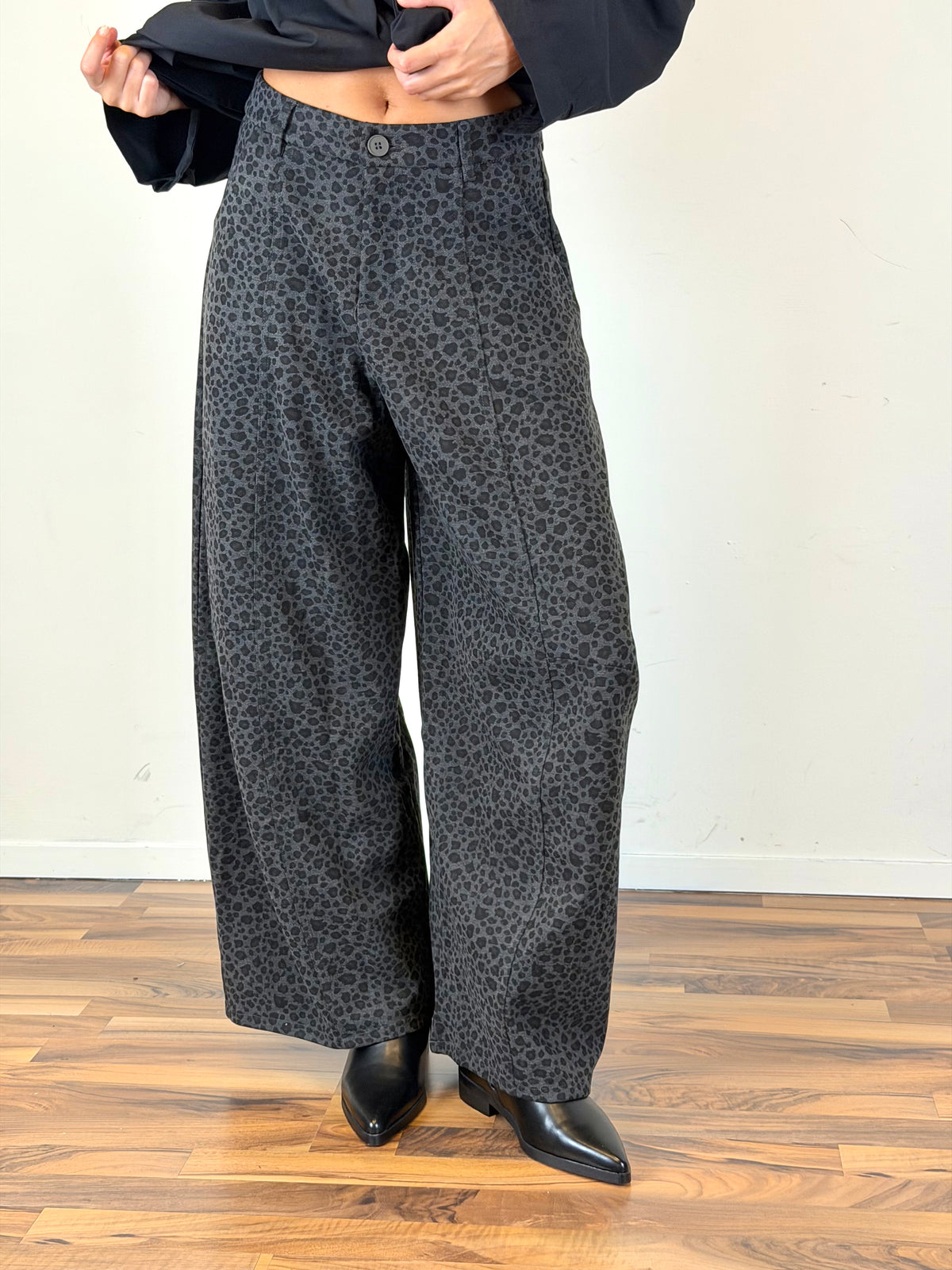 Jeans Maculato nero