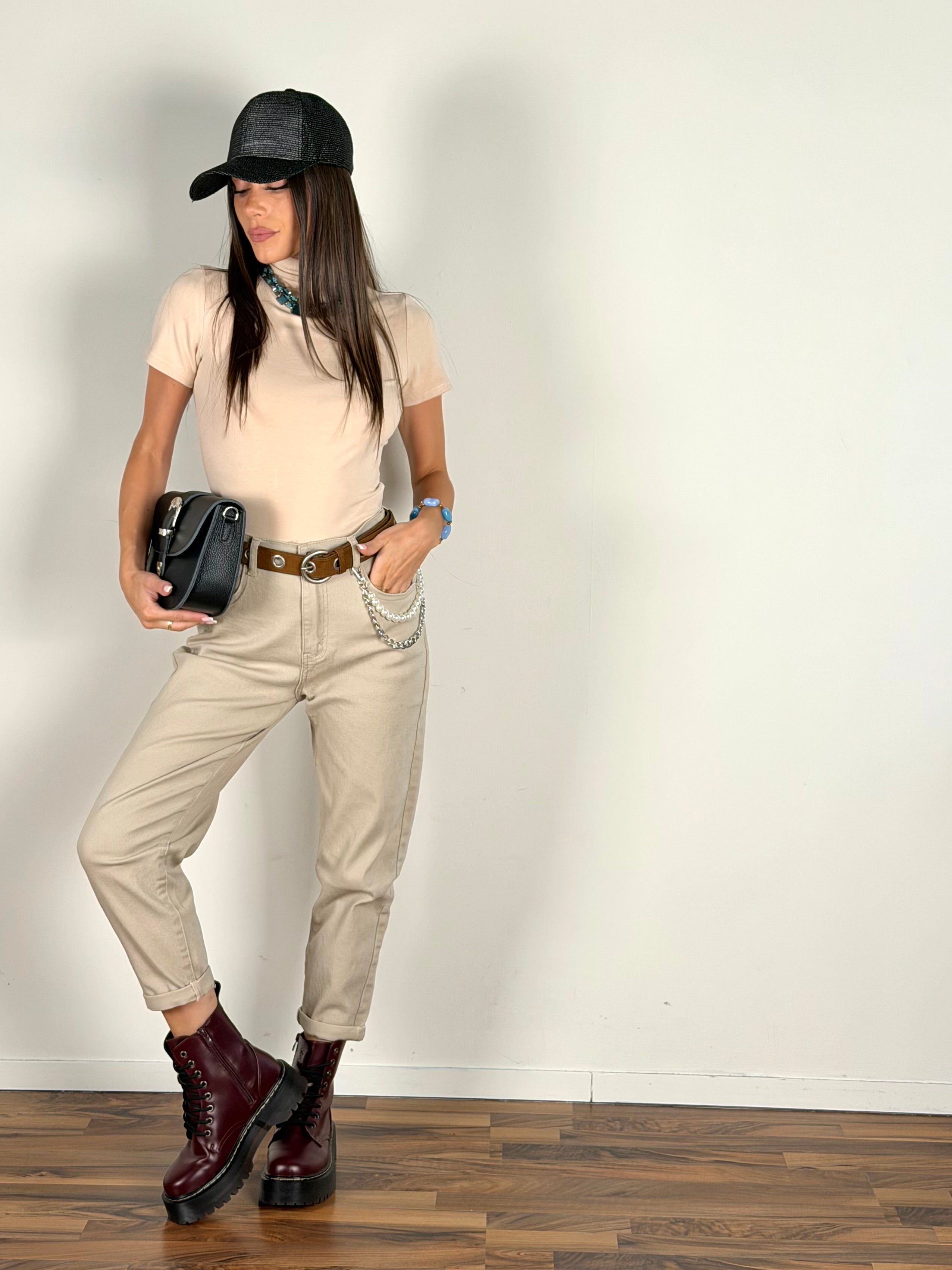 Maglia London beige