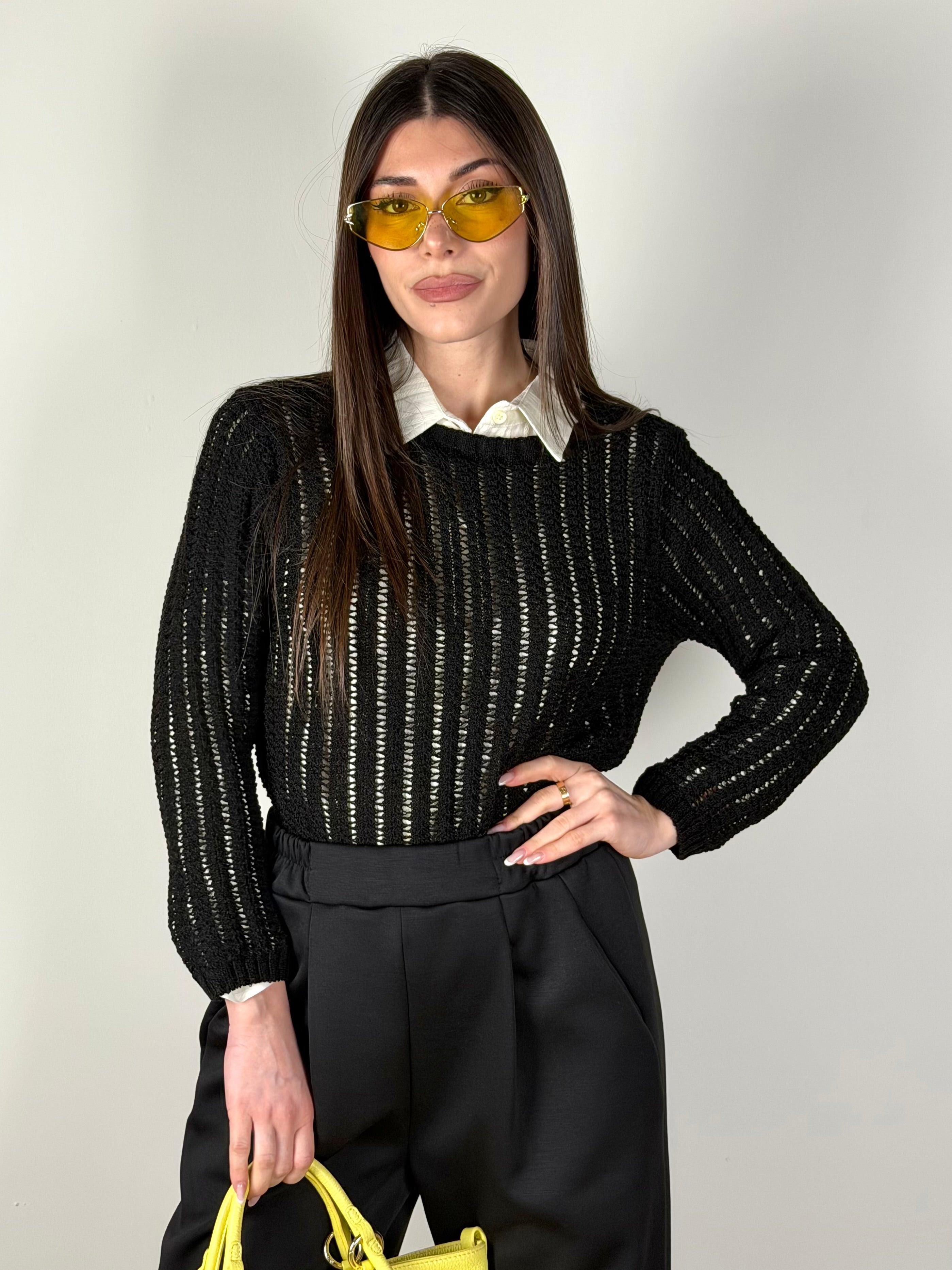 Maglia Angelina nera