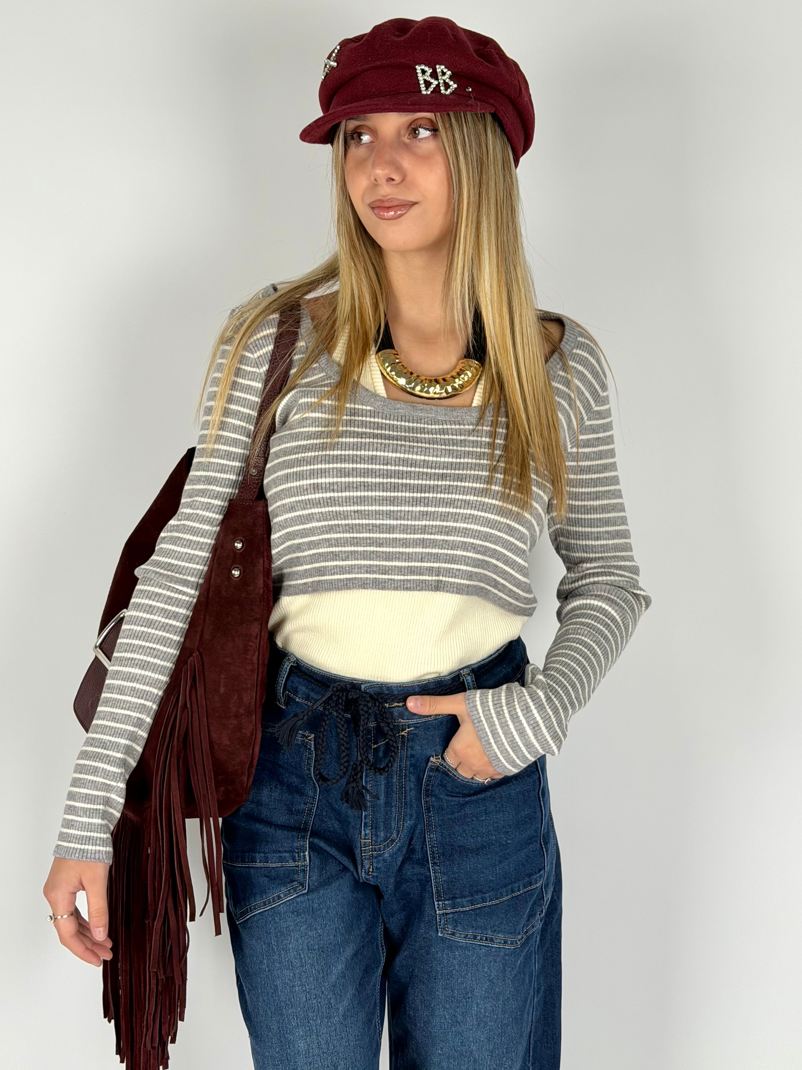 Maglia everyday grigia