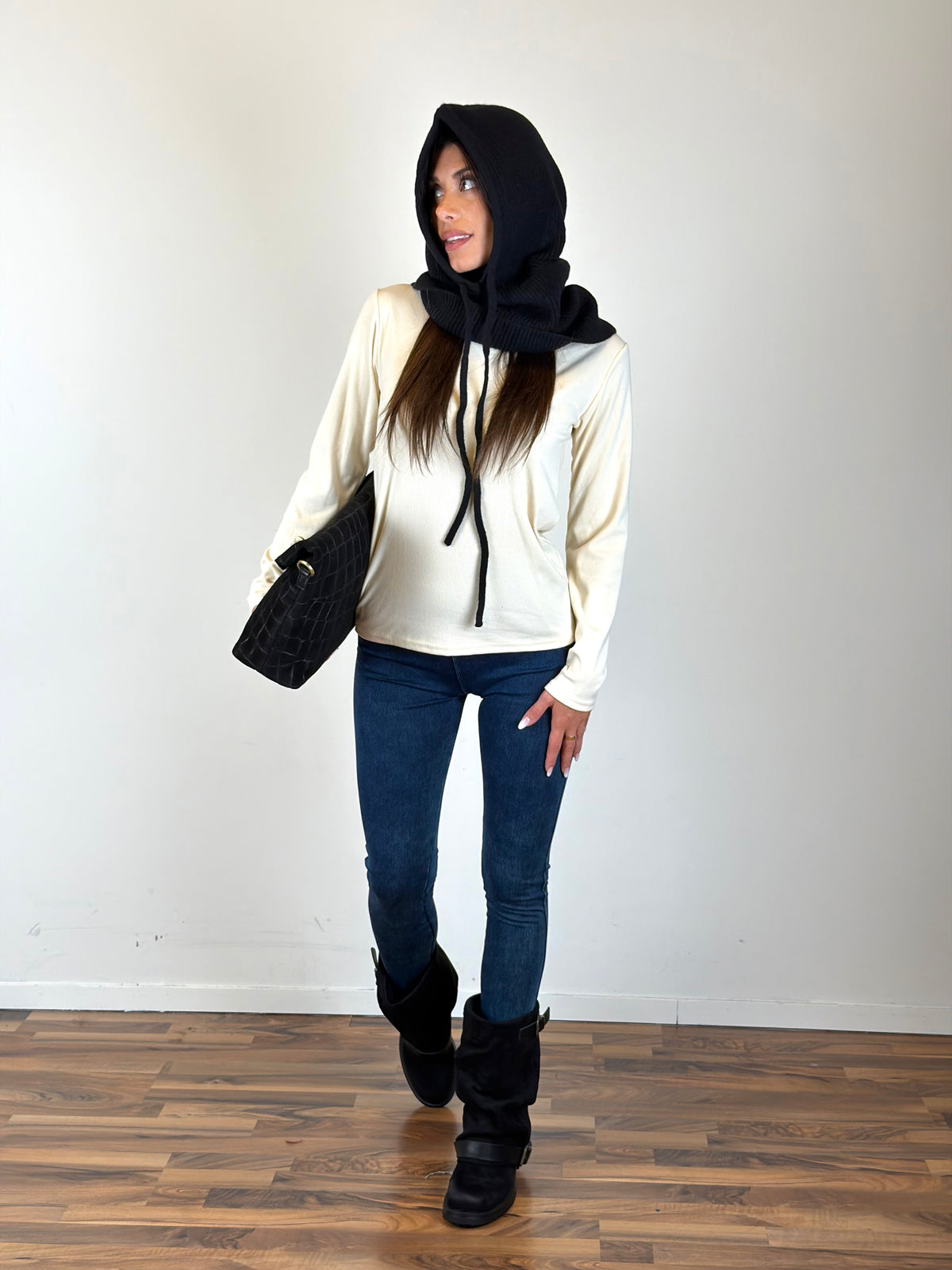 Leggins Blu denim