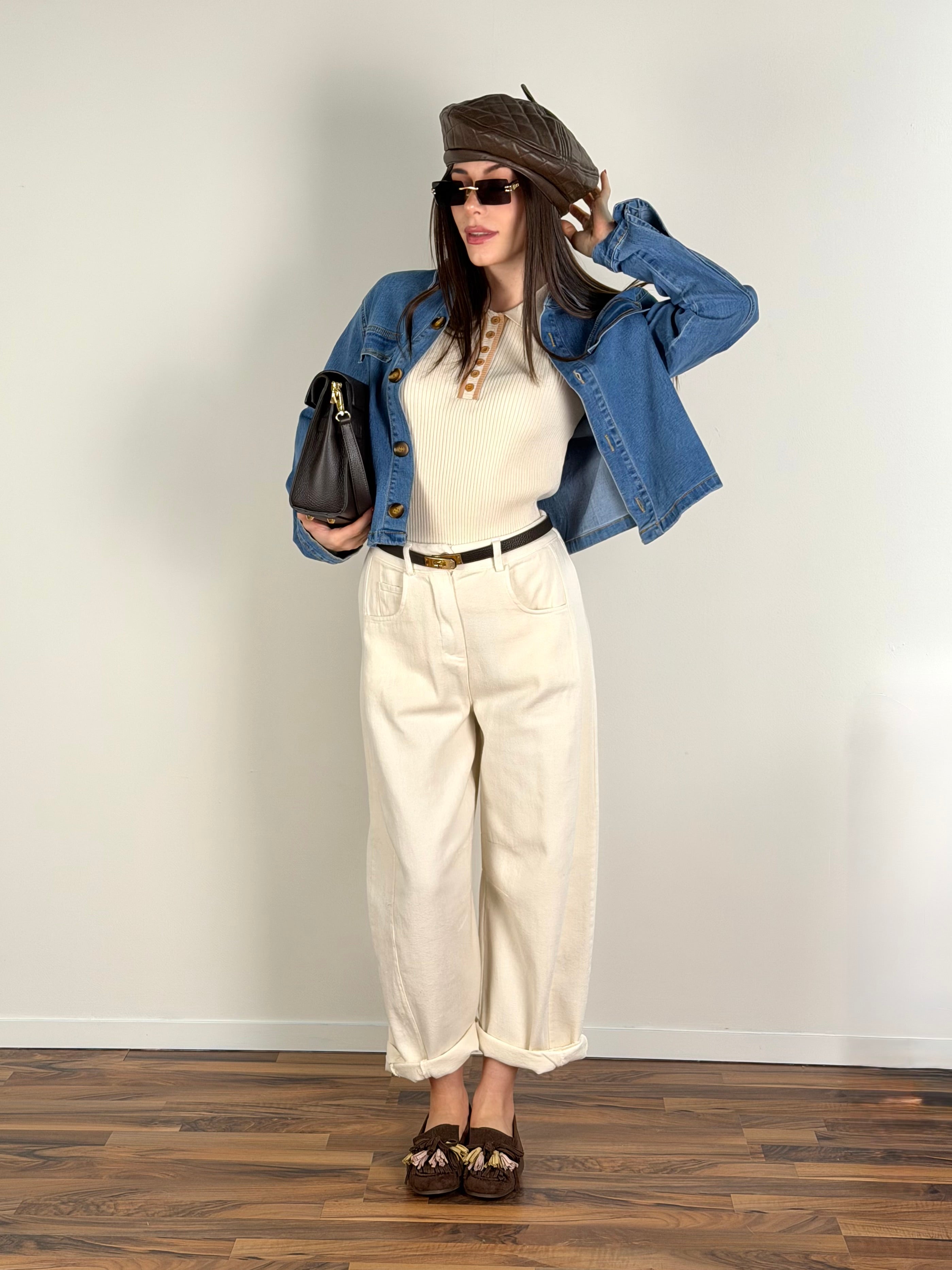 Giubbino denim Lexie